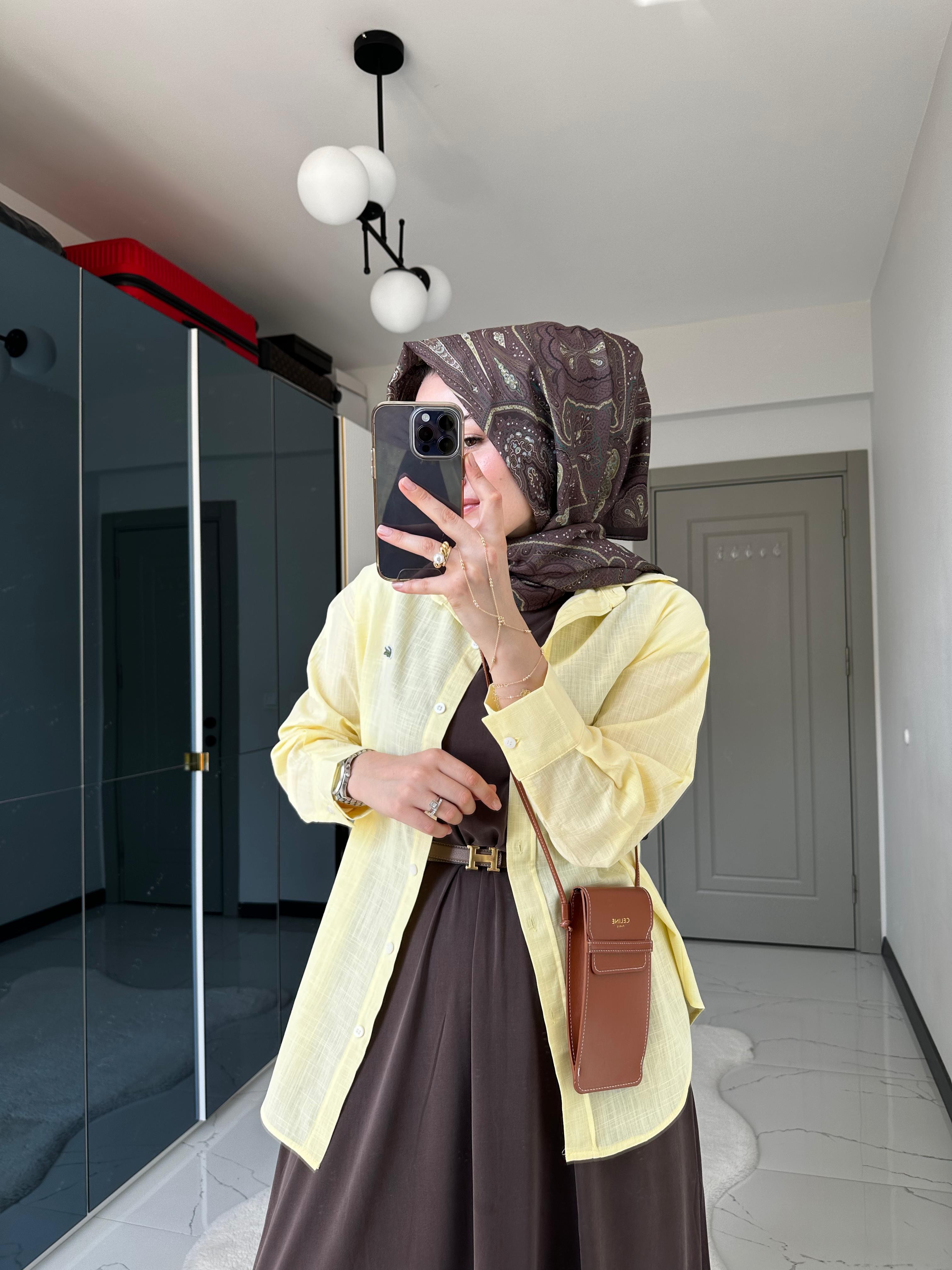 Lacoste Gömlek (Butter Yellow)