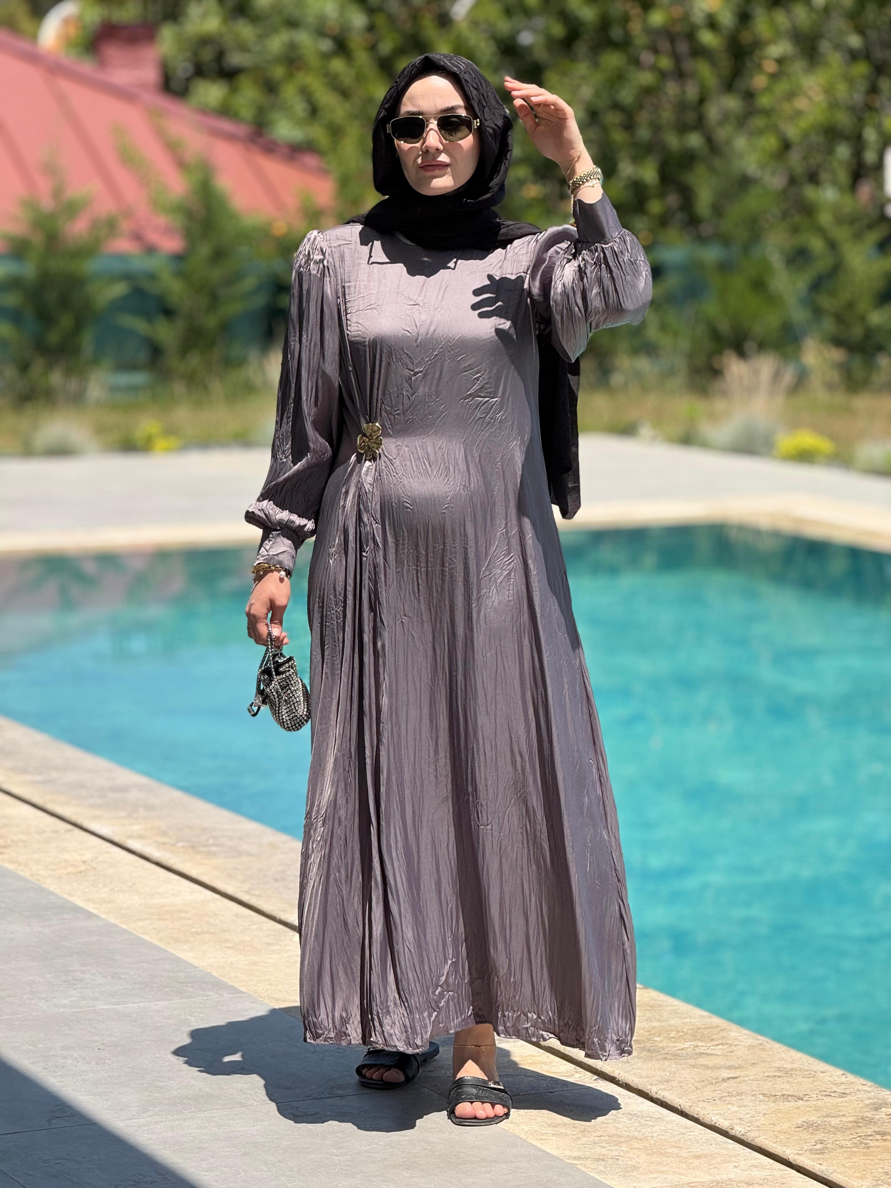 Romantik Dress (Antrasit)