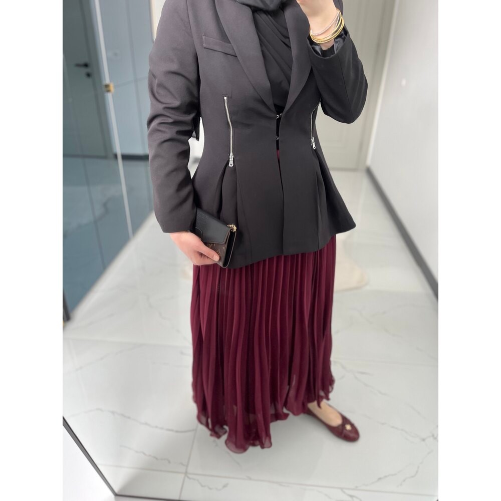 Prenses Etek (bordo)