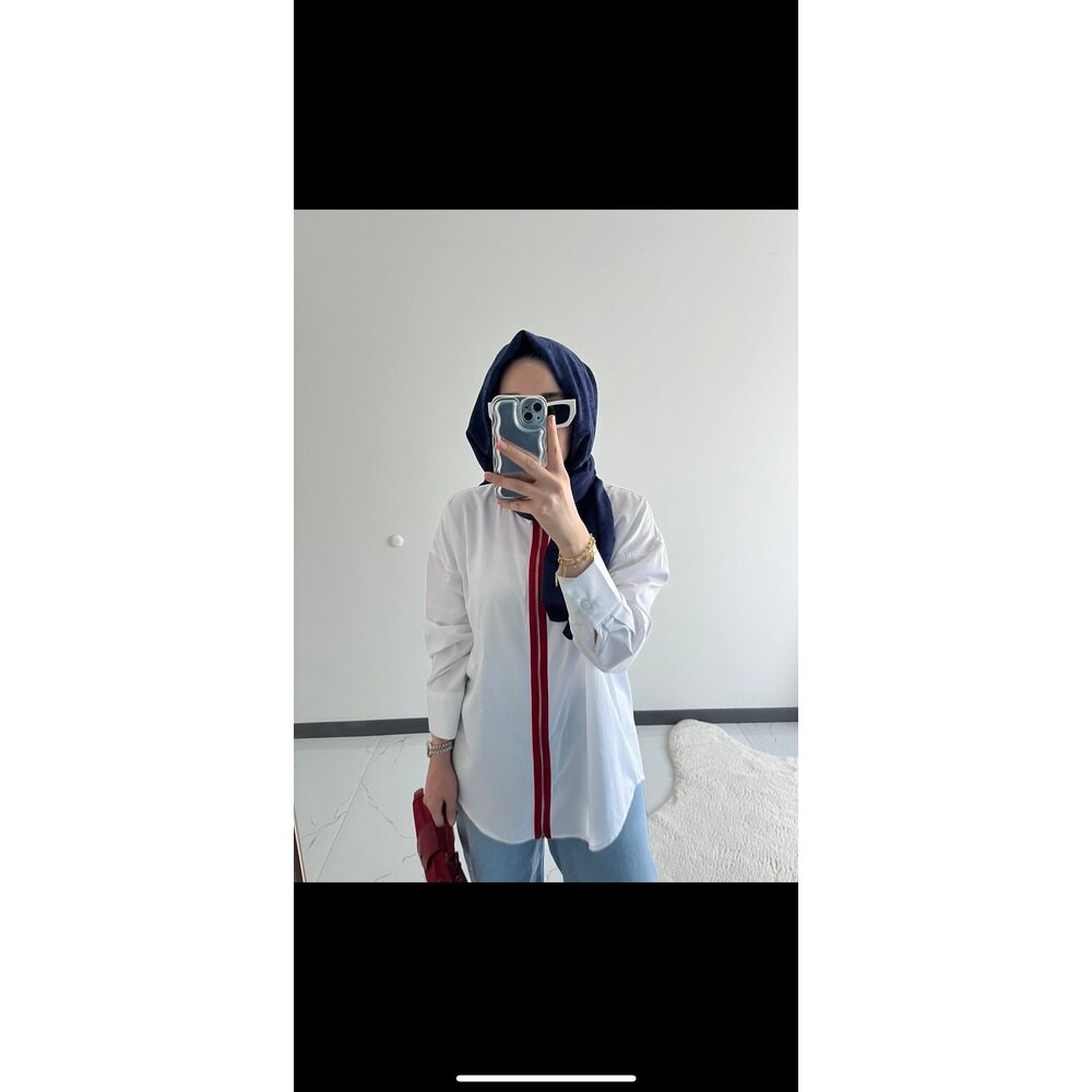 Zara model fermuarlı gömlek
