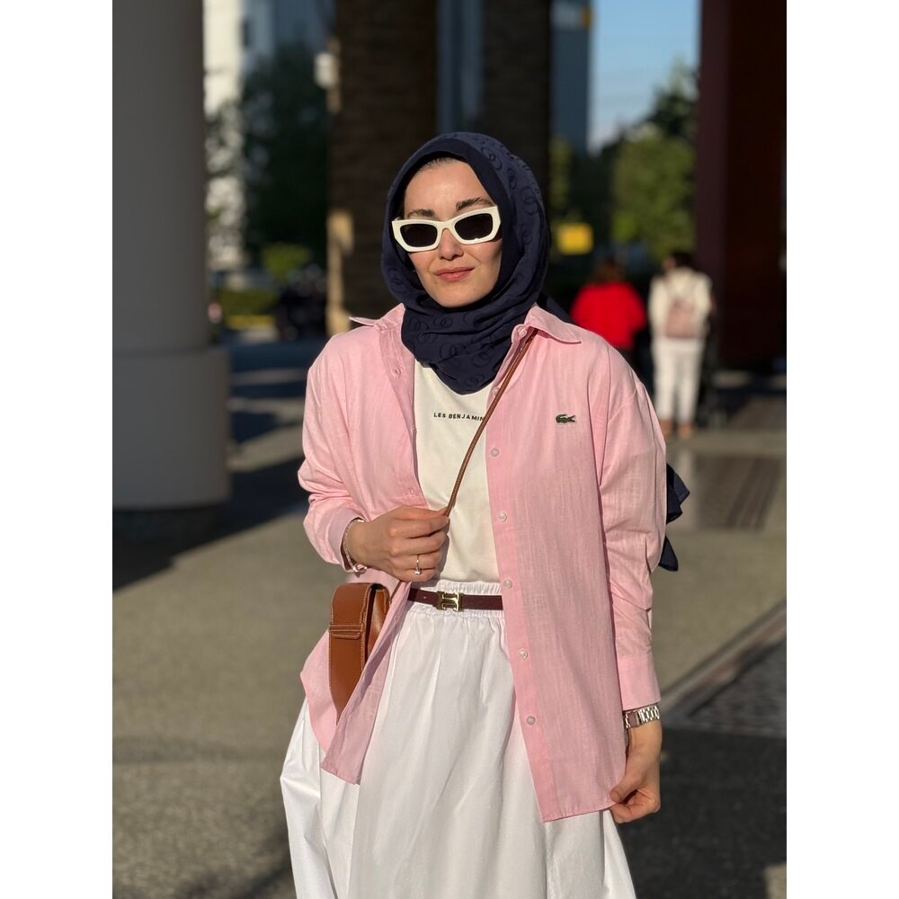 Lacoste Gömlek (Pembe)
