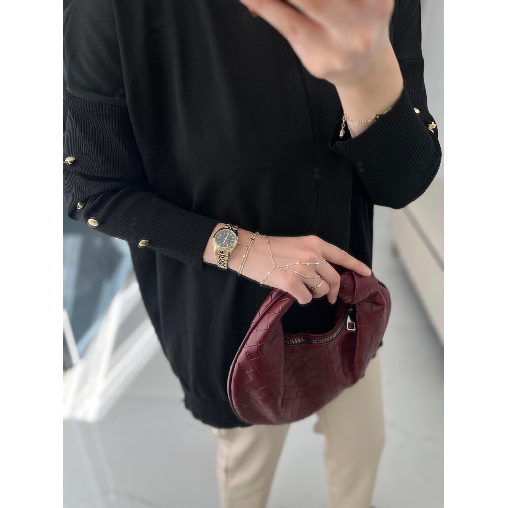 Merserize Tunik siyah