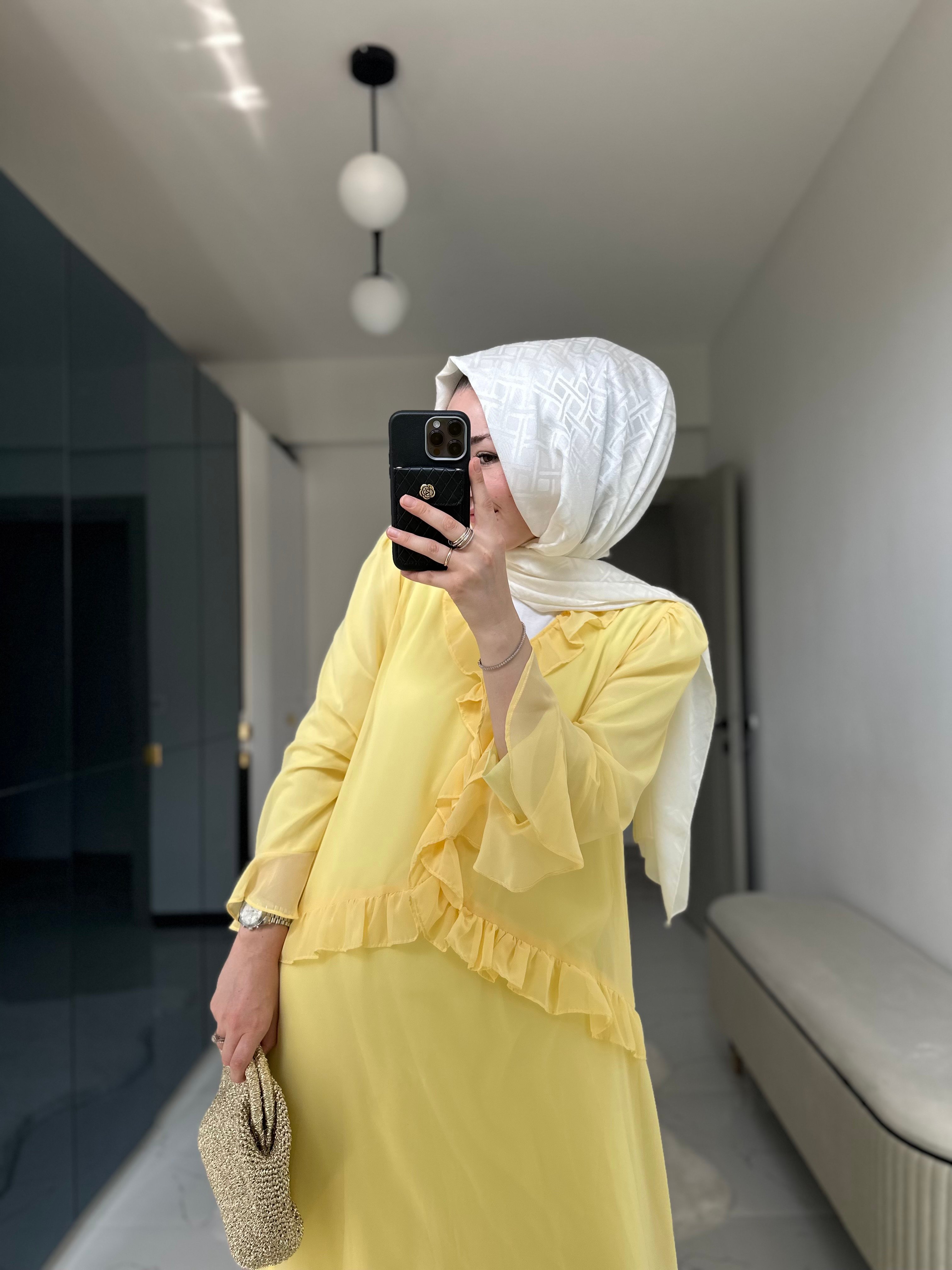 Zra Model Şifon Elbise