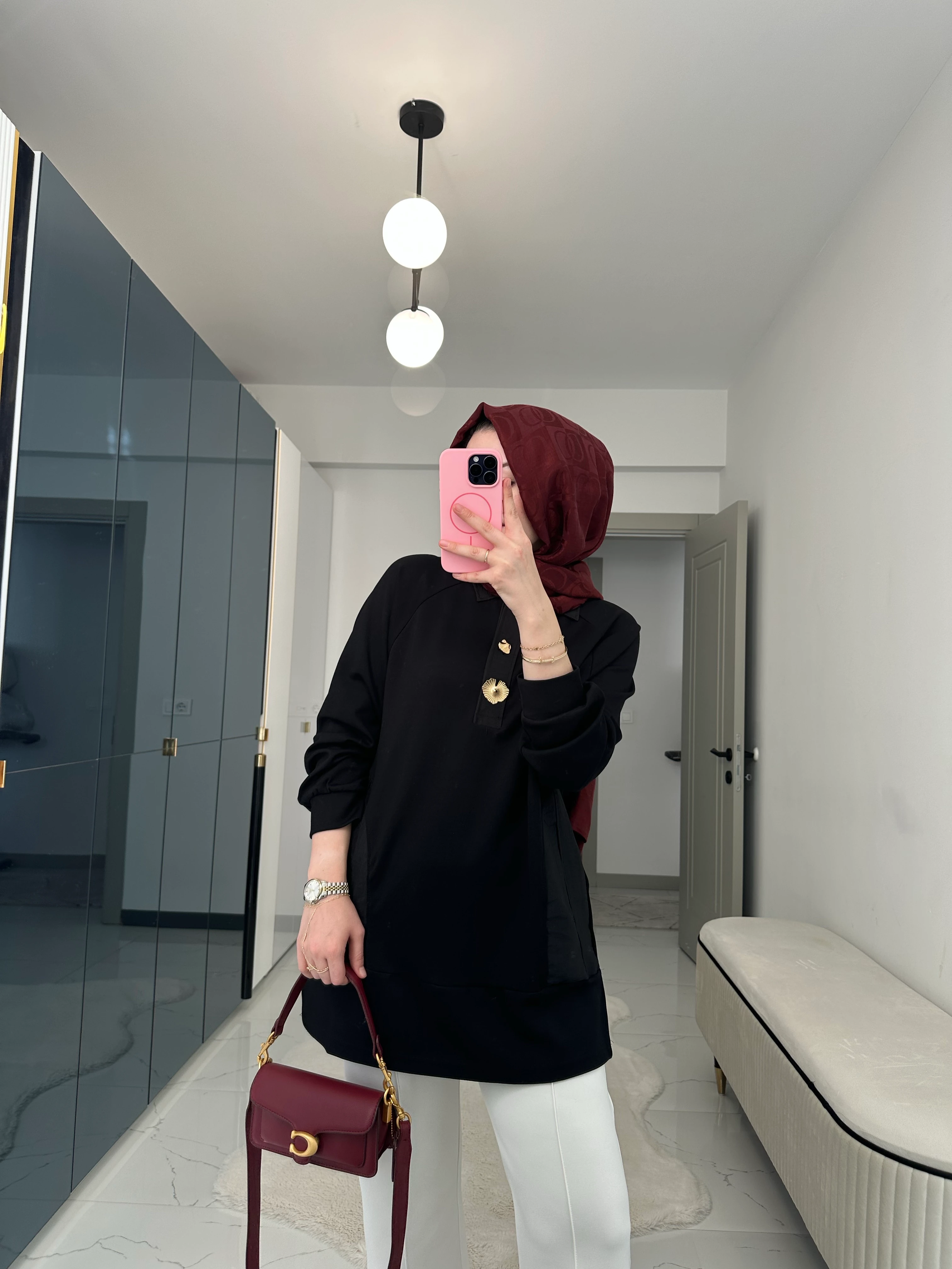 Diana Sweatshırt (Siyah)