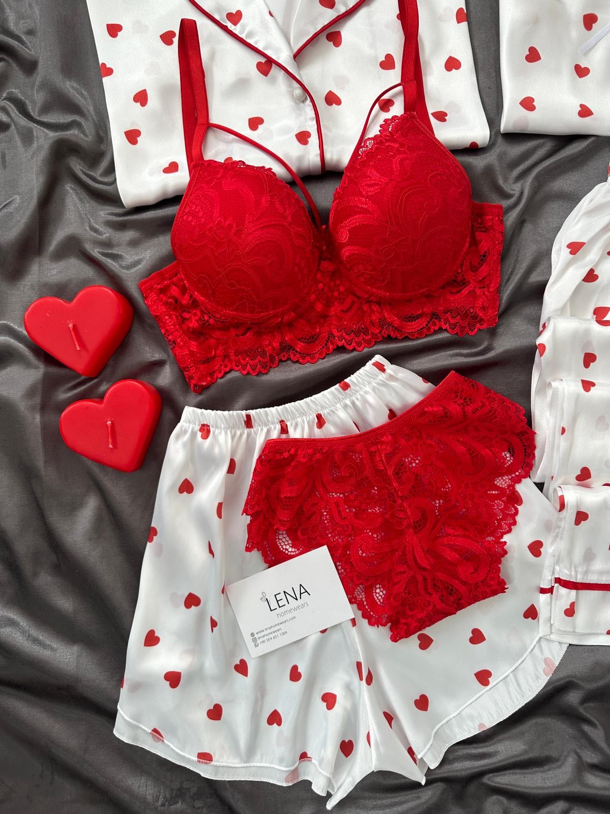 My heart 6’ lı set ❤️