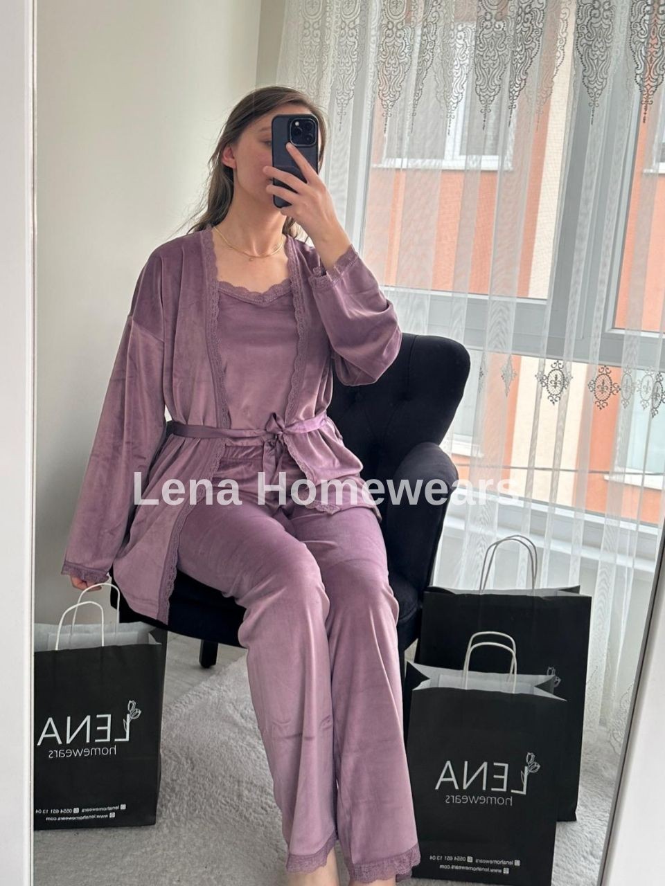 Lila Luxury Pijama