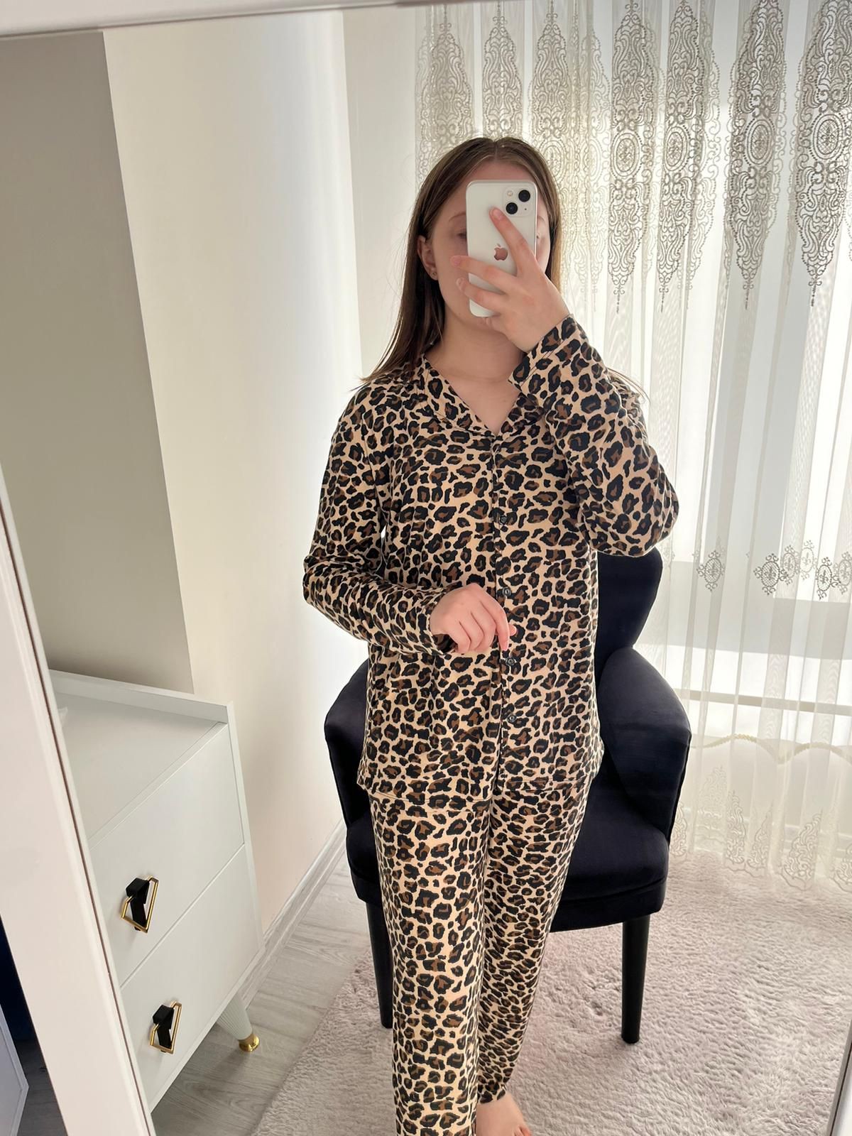 Leopar Pijama Takımı🐆