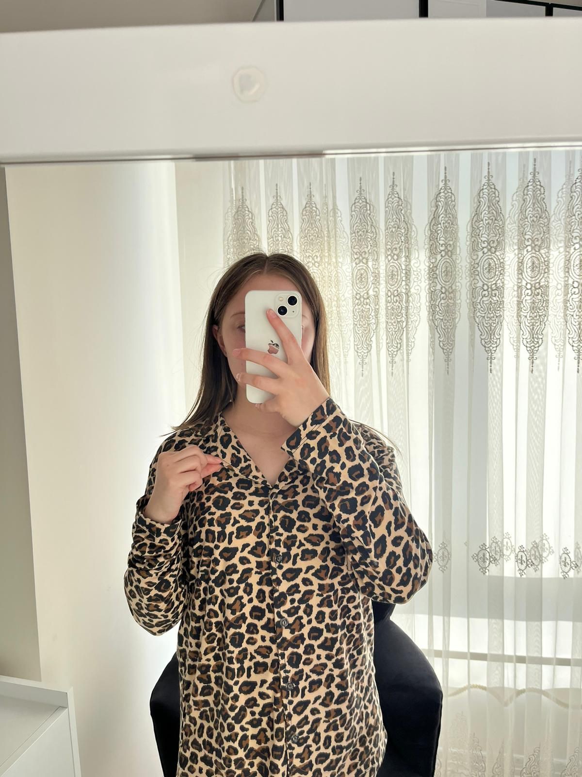 Leopar Pijama Takımı🐆