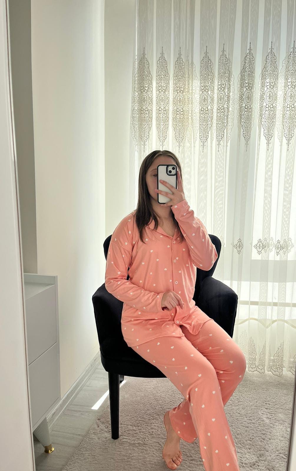 Somon Konfor Pijama Takımı 🧡