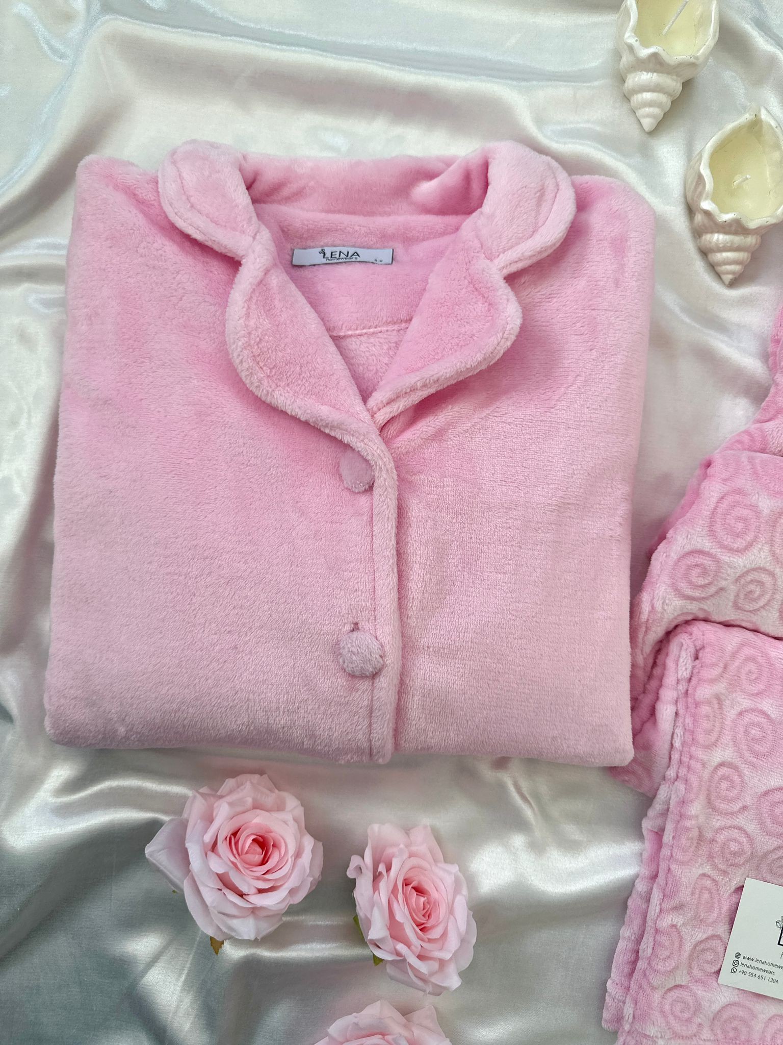 Pembe Yumoş Pijama Takımı 💕