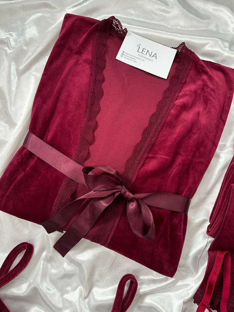 Bordo Luxury Pijama