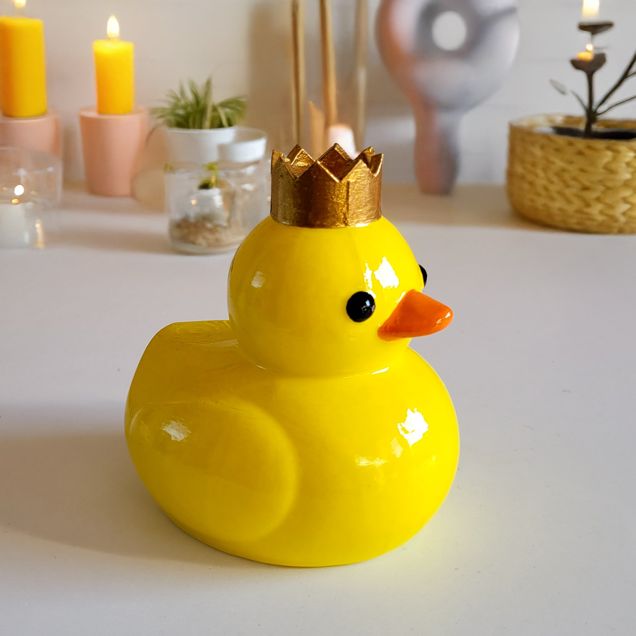 King Duck Plastik Ördek Figürü