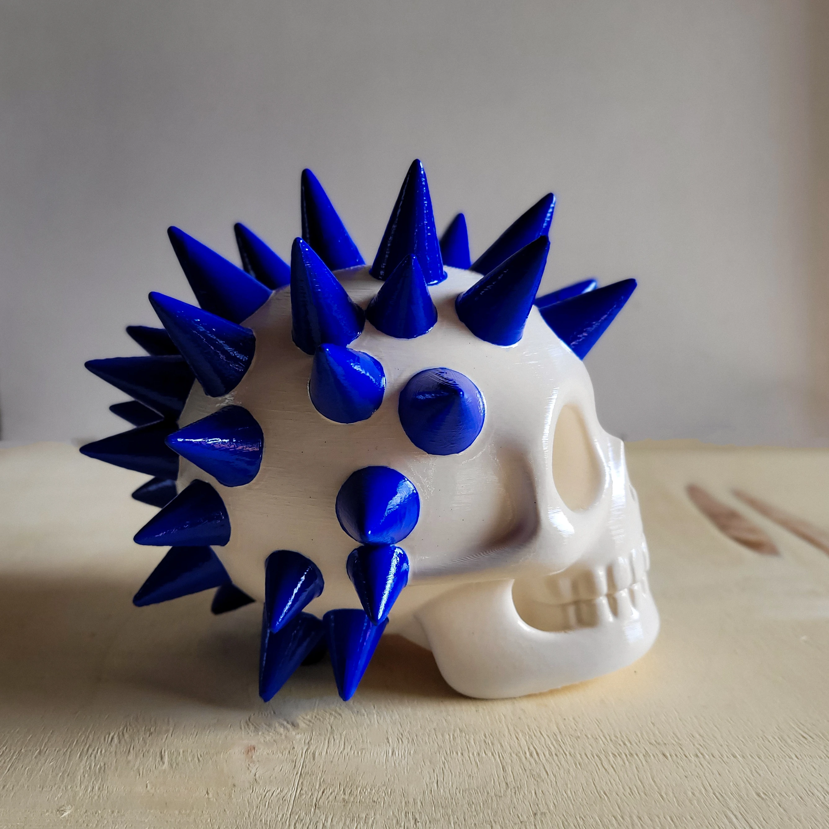 Punk Kafatası Figürü