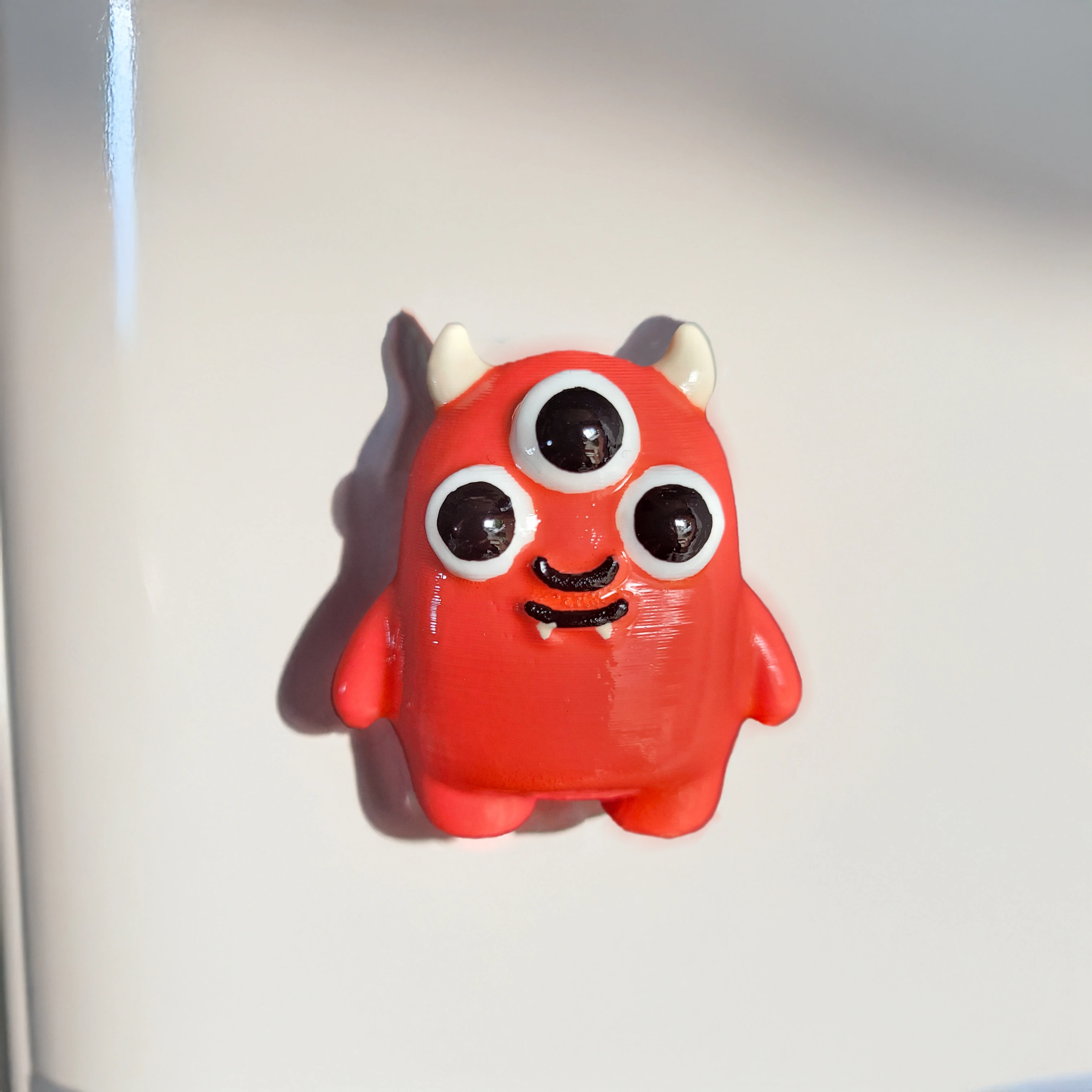 Sevimli Canavarlar Magnet Seti – 6’lı El Boyaması Buzdolabı Süsü