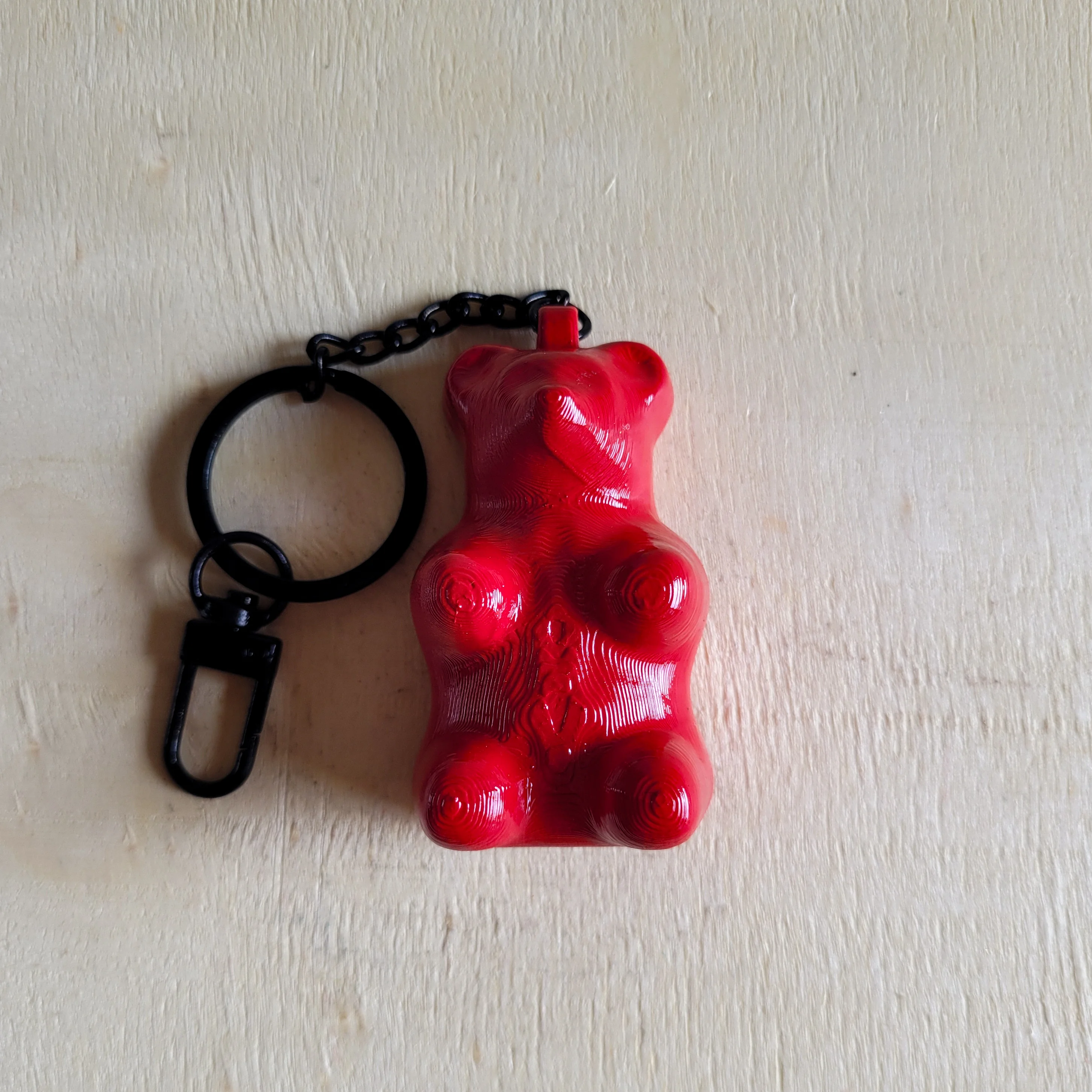 Gummy Bear Anahtarlık - Red