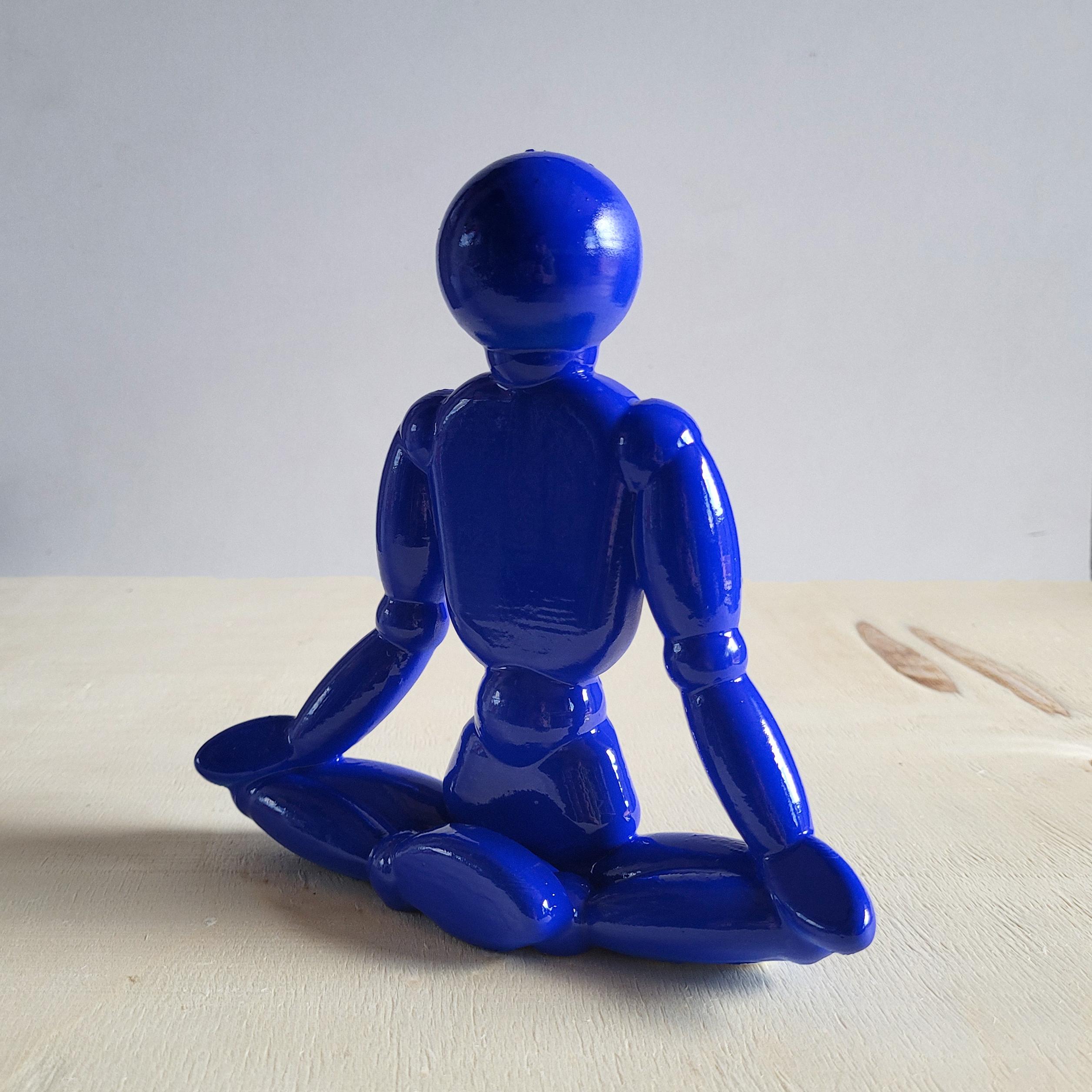Yoga Lotus Pozu Figürü