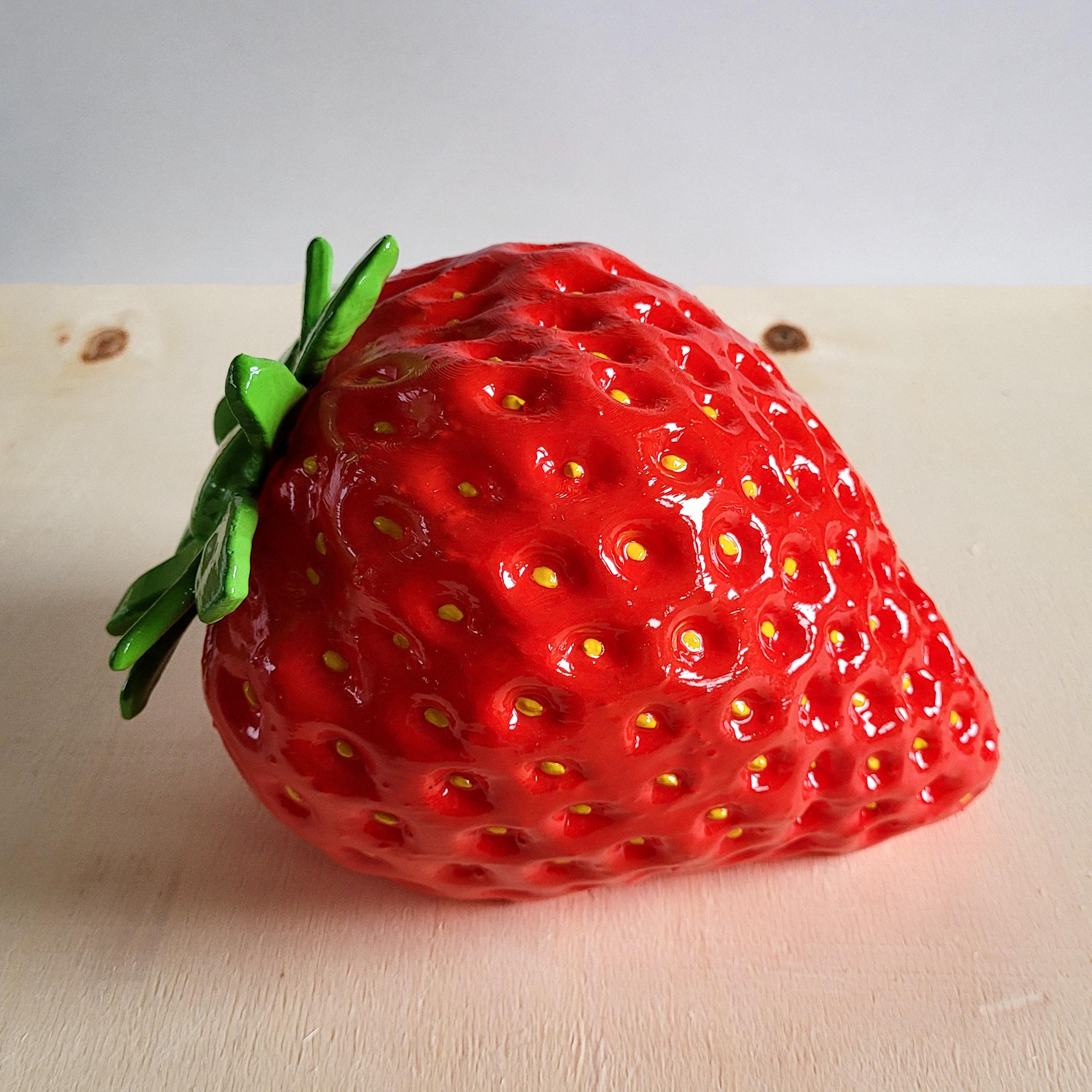 Big Berry Dekoratif Çilek Heykeli
