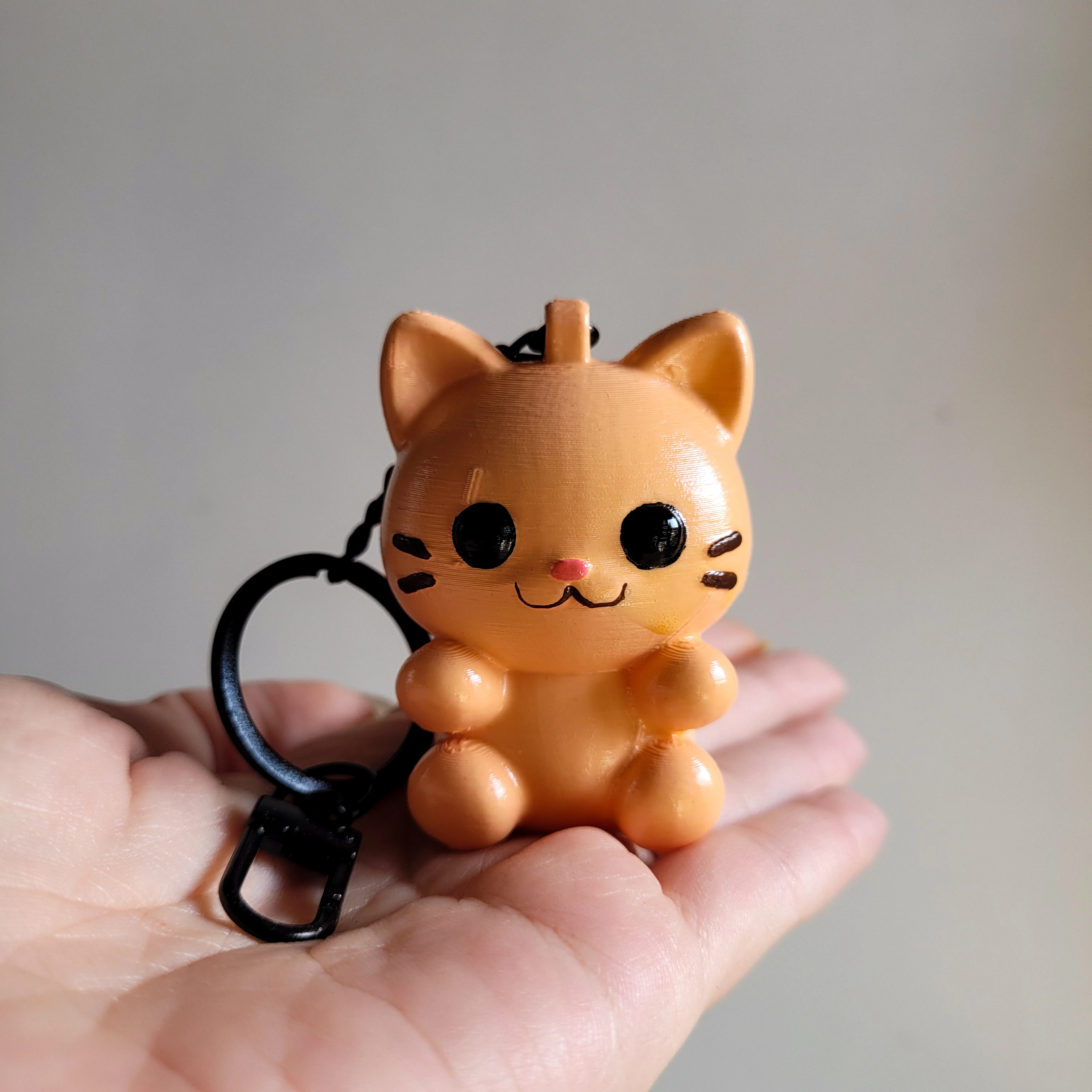 Kawaii Hayvanlar Anahtarlık - Kedi