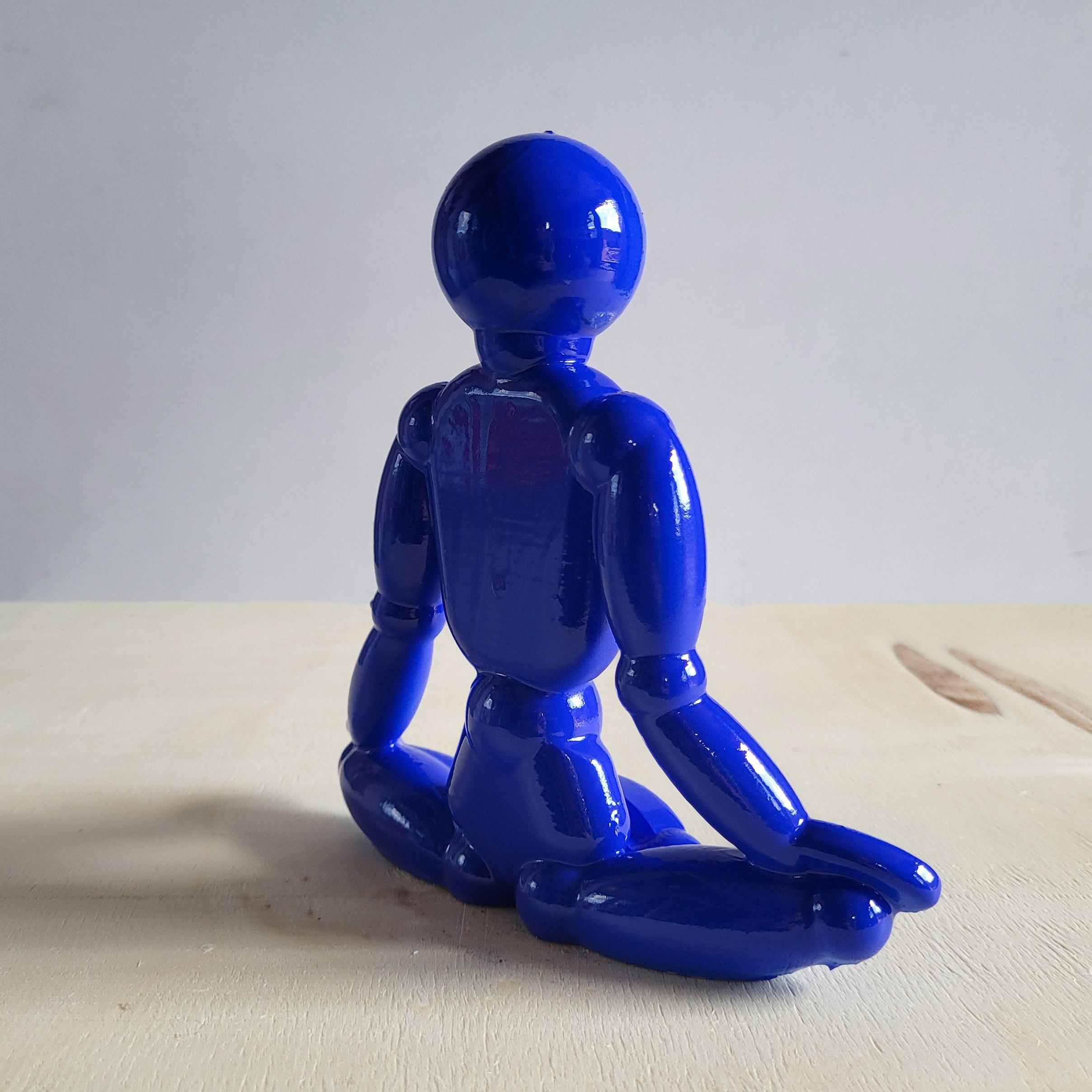 Yoga Lotus Pozu Figürü