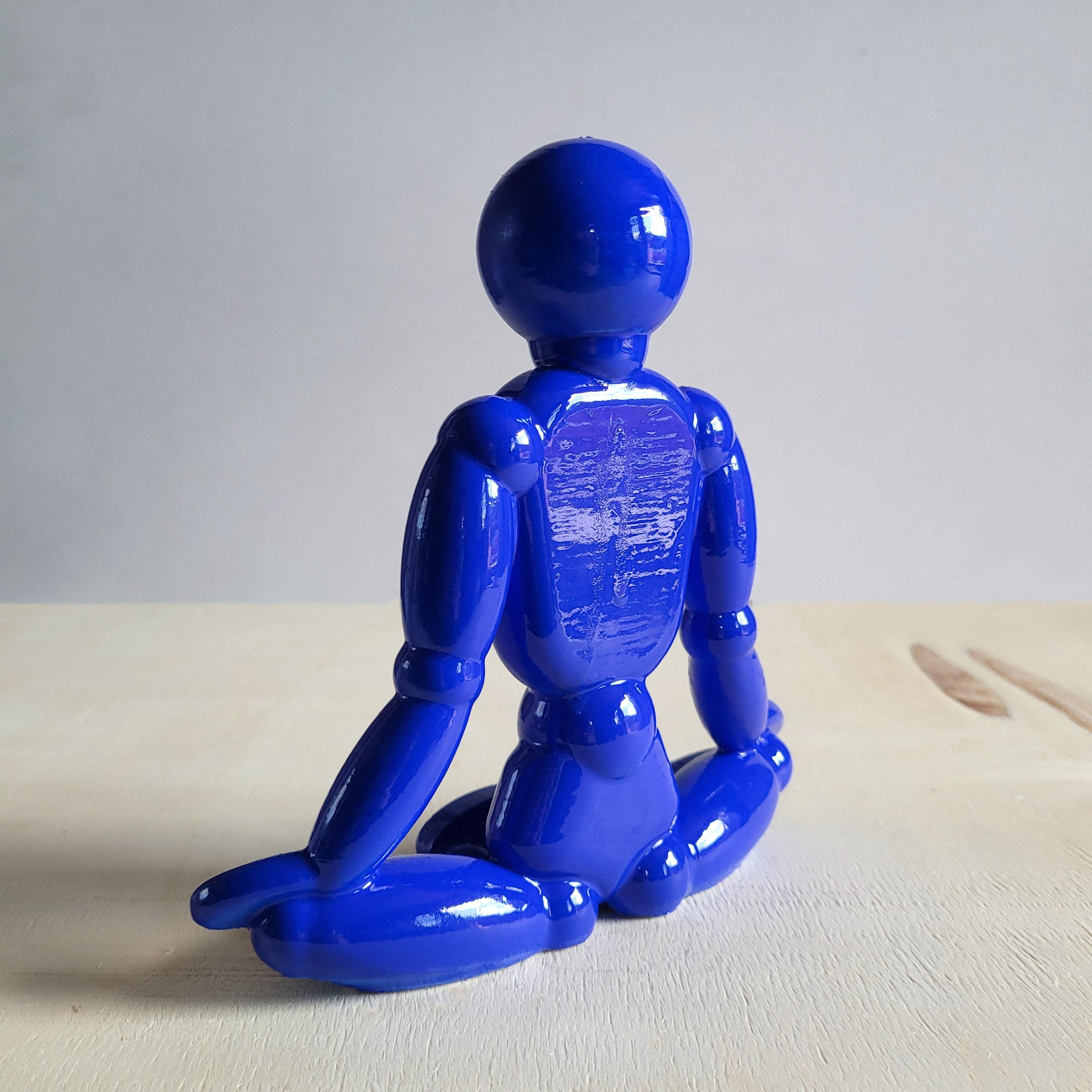 Yoga Lotus Pozu Figürü