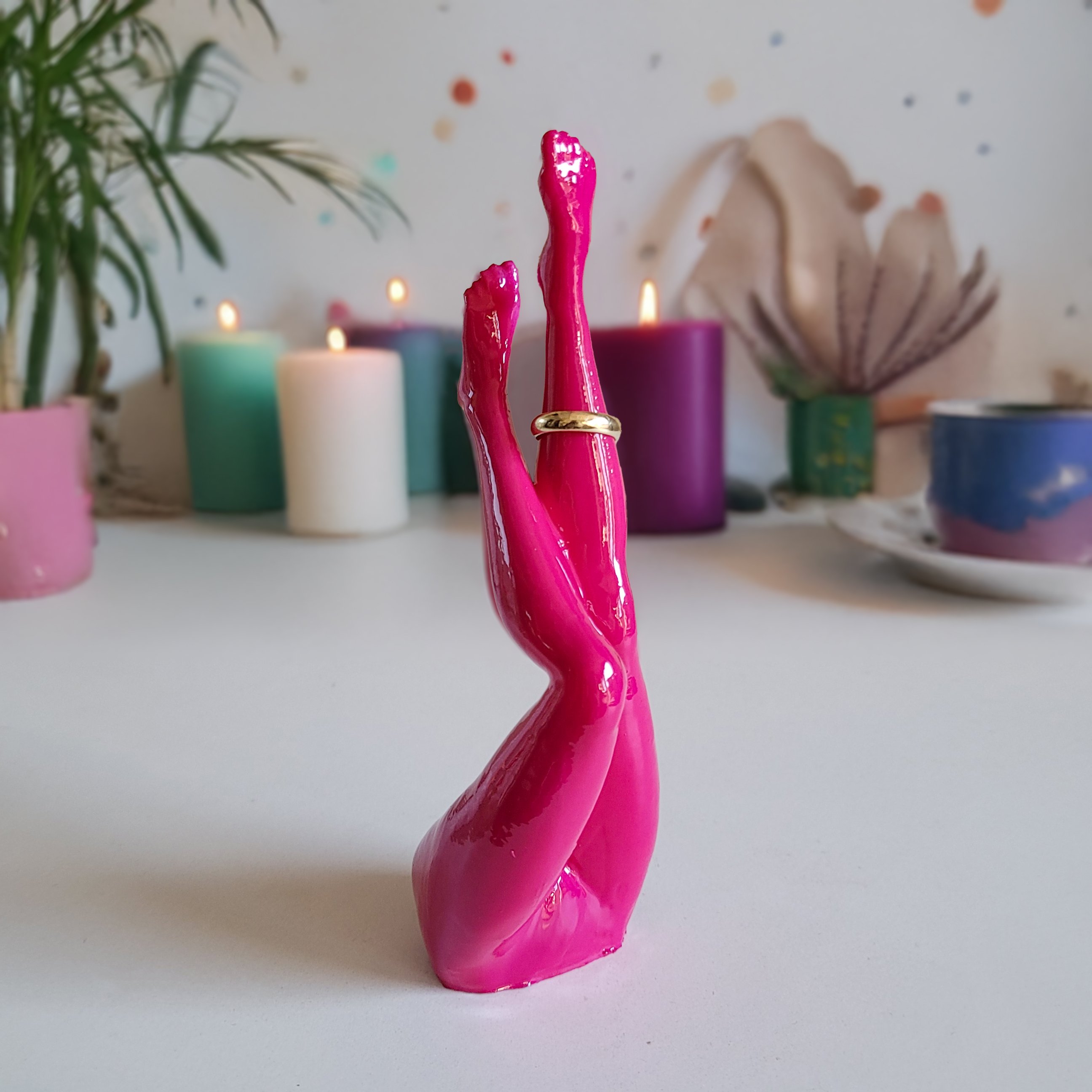 Bacak Yüzük Düzenleyici - Magenta