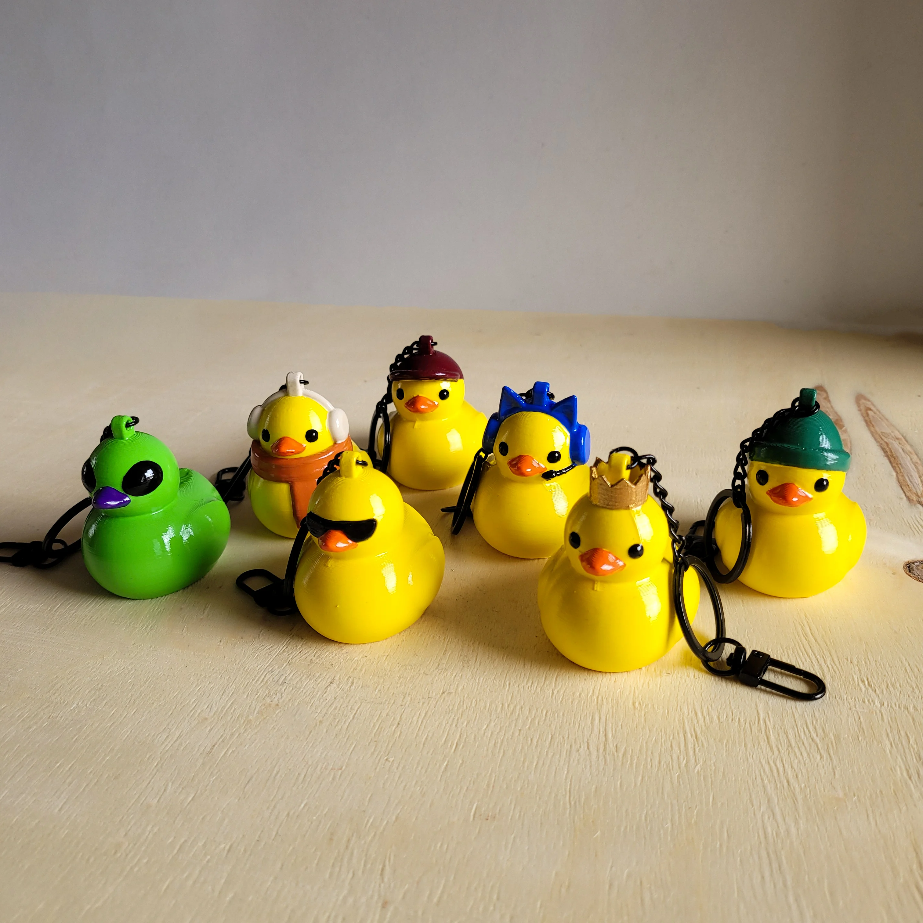 Mini Ördek Anahtarlık