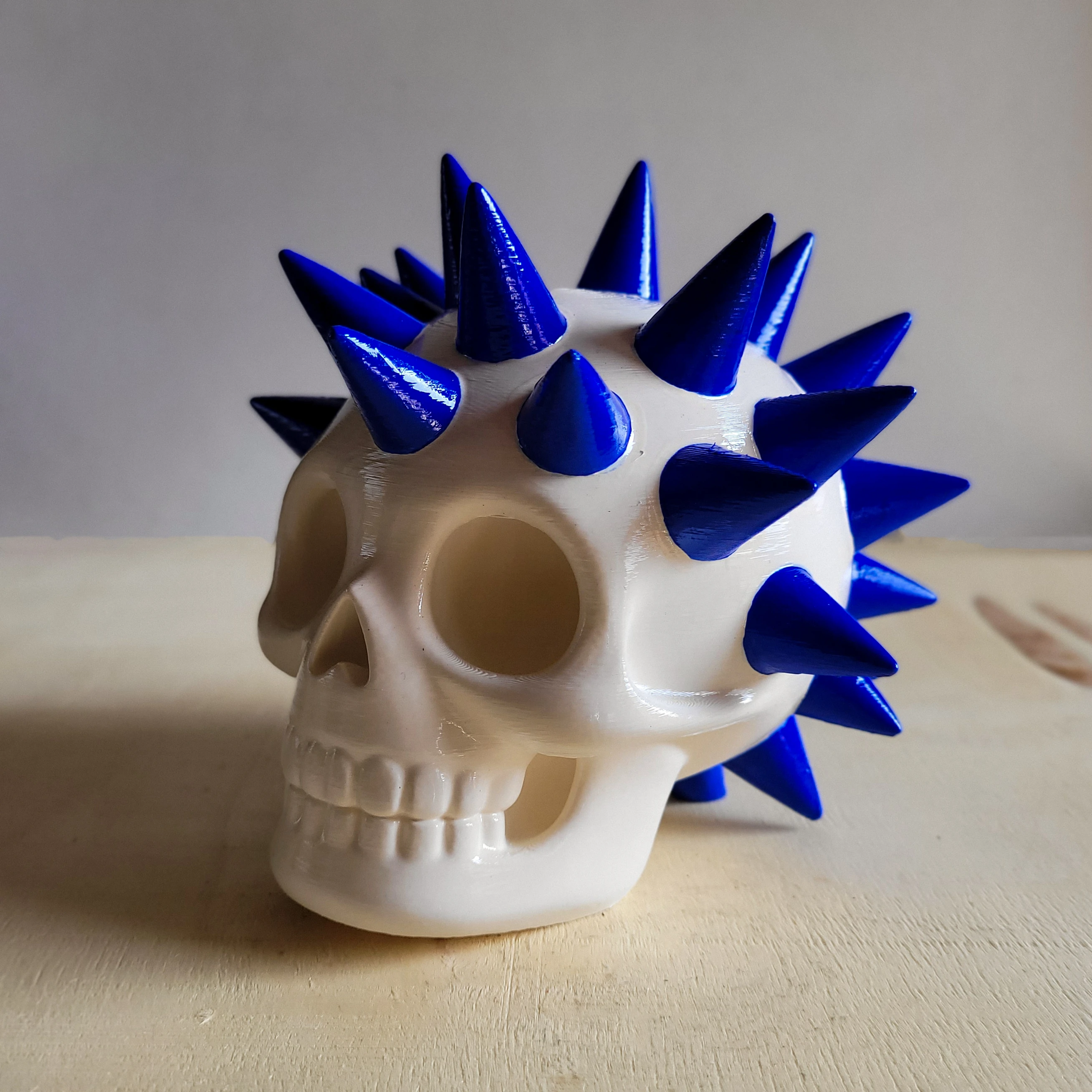 Punk Kafatası Figürü