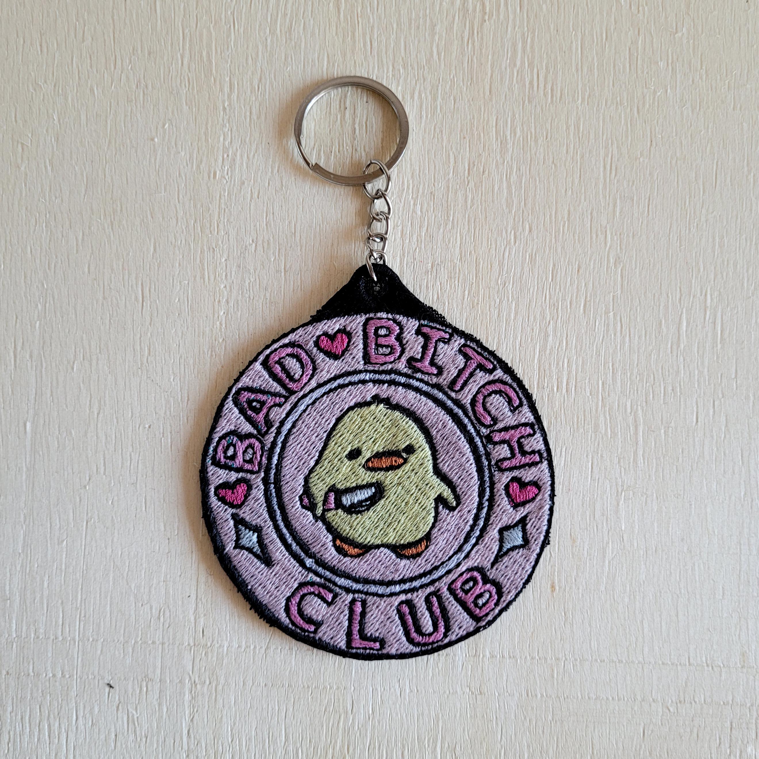 Bad Bitch Club Anahtarlık