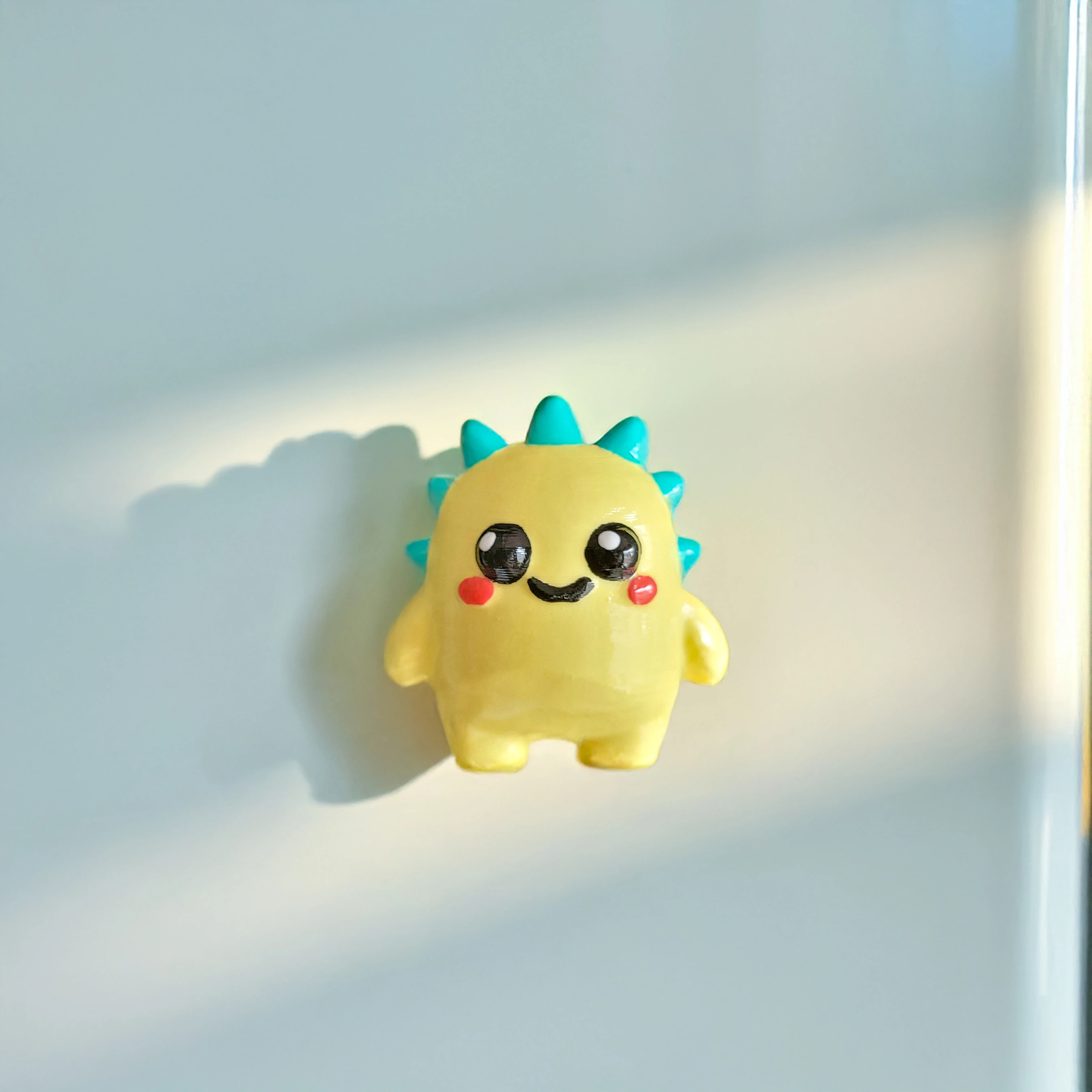 Sevimli Canavarlar Magnet Seti – 6’lı El Boyaması Buzdolabı Süsü