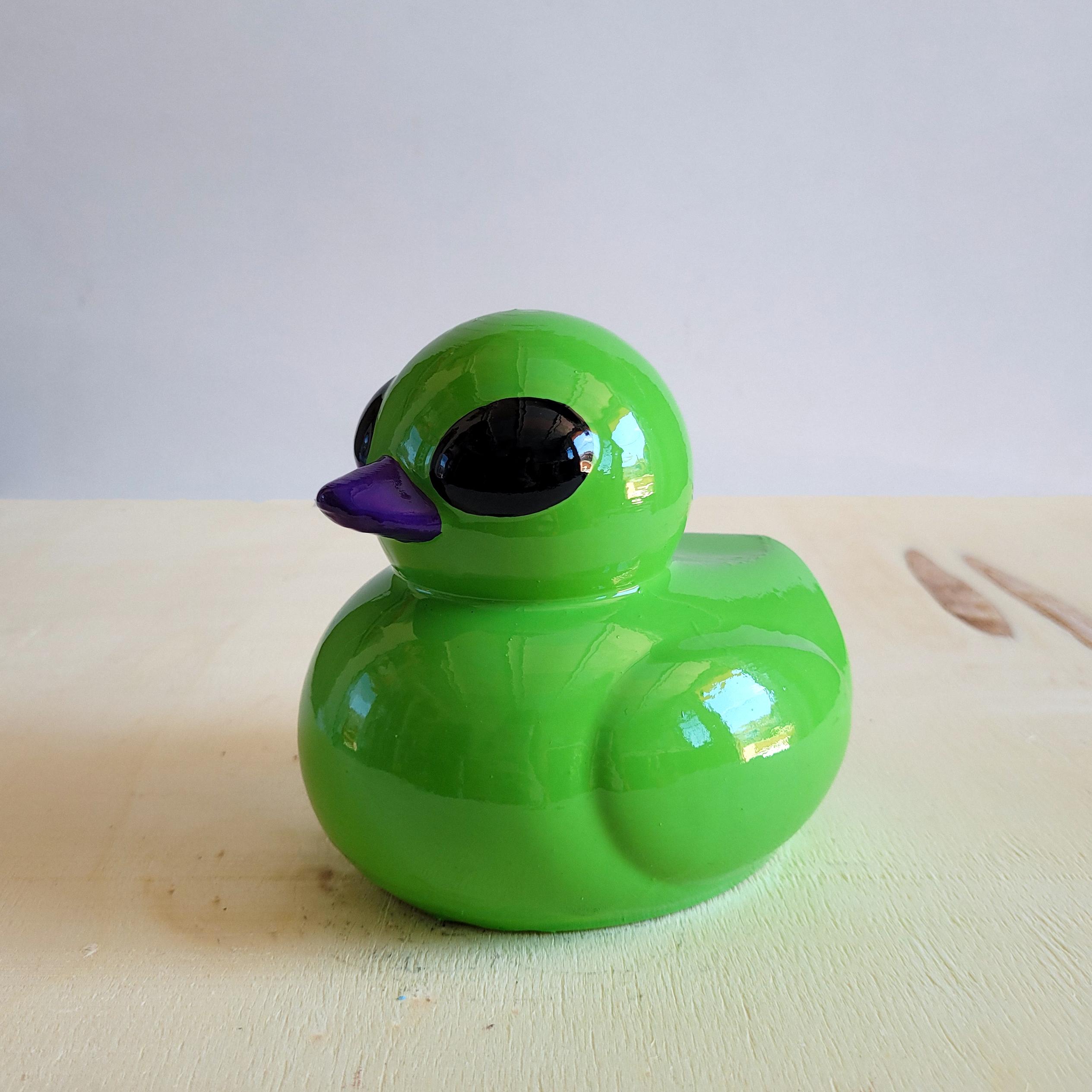 Alien Duck Plastik Ördek Figürü