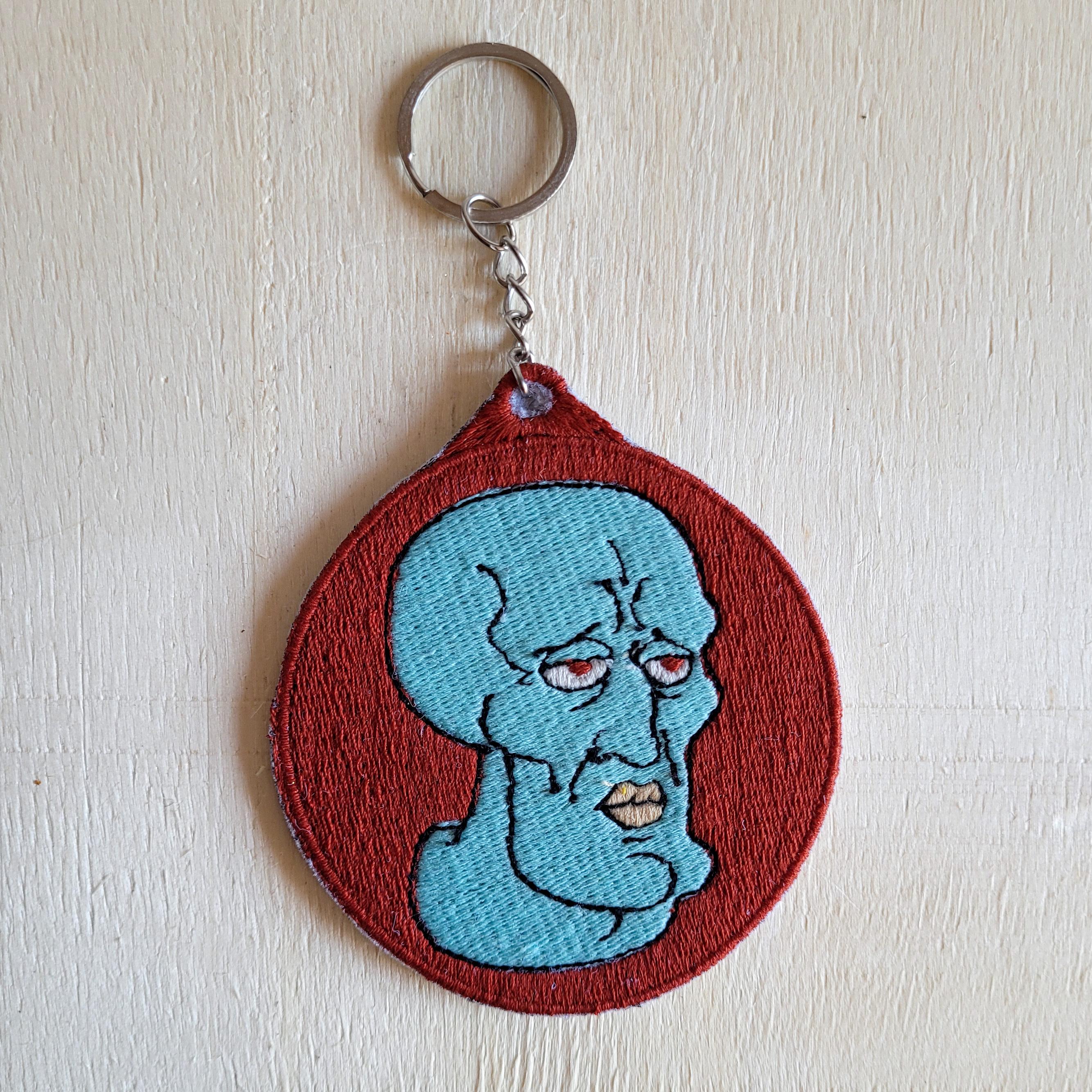 Yakışıklı Squidward Anahtarlık
