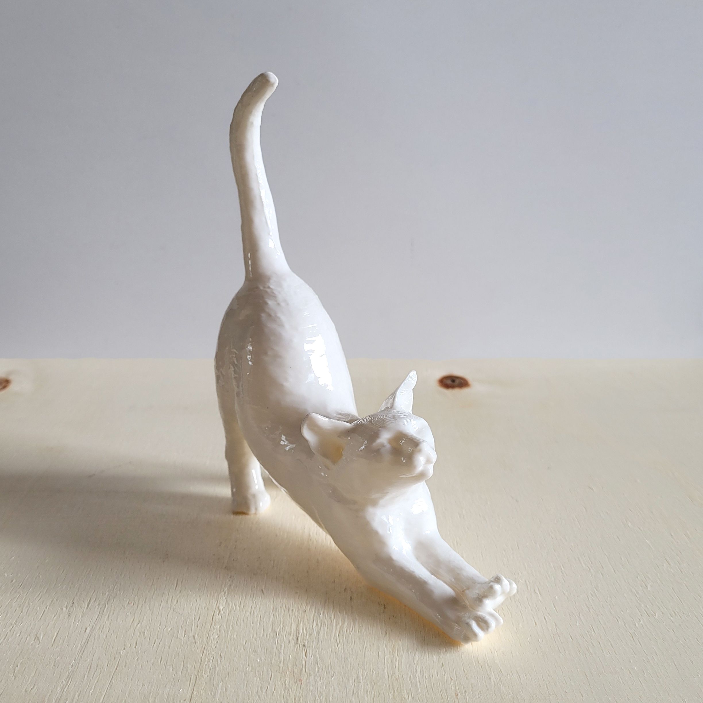 Esneyen Kedi Yüzük Düzenleyici