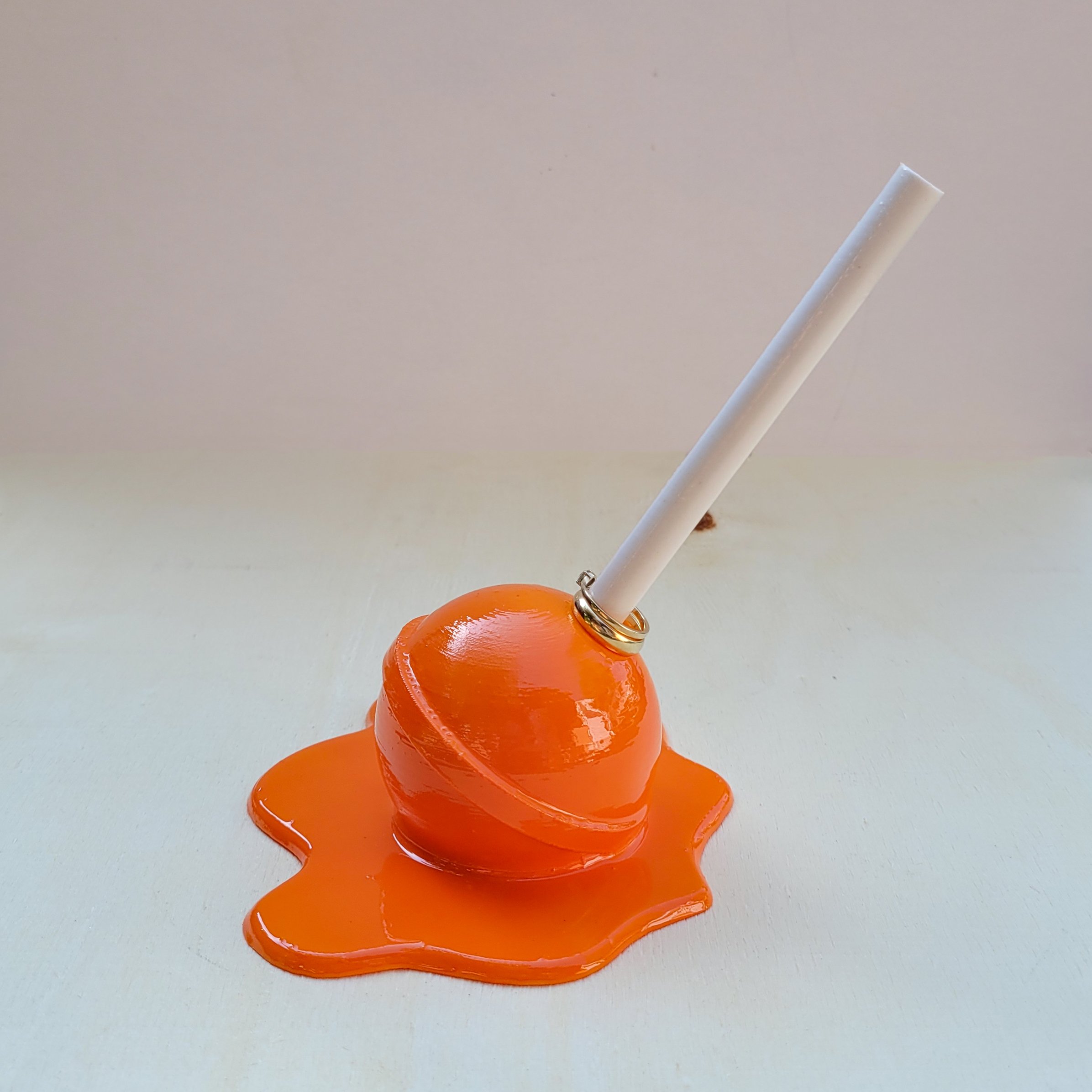 Erimiş Lolipop Yüzük Tutacağı