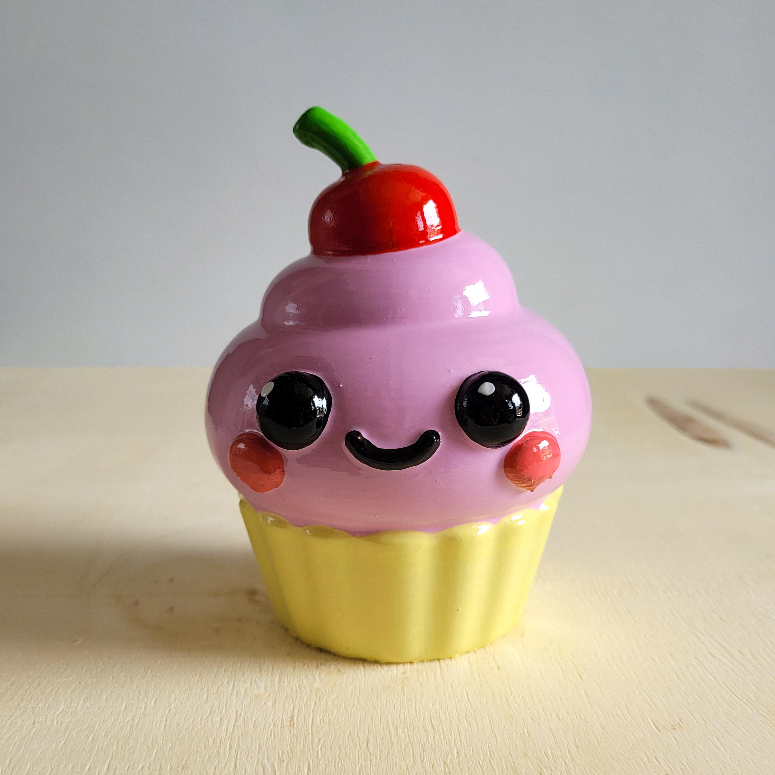Gülümseyen Cupcake