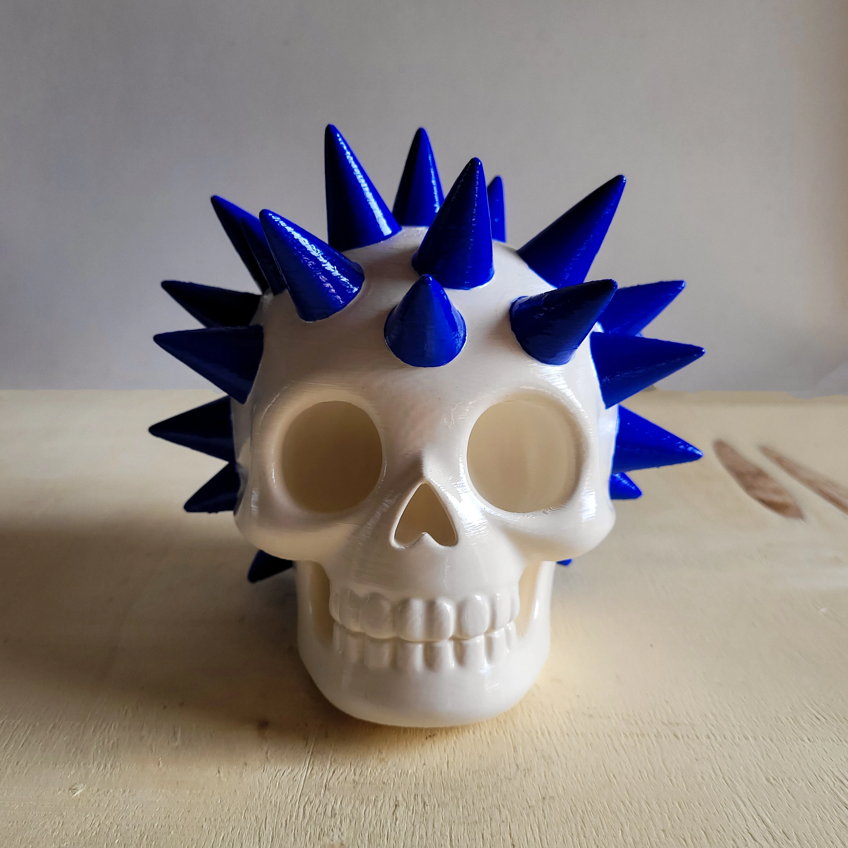 Punk Kafatası Figürü