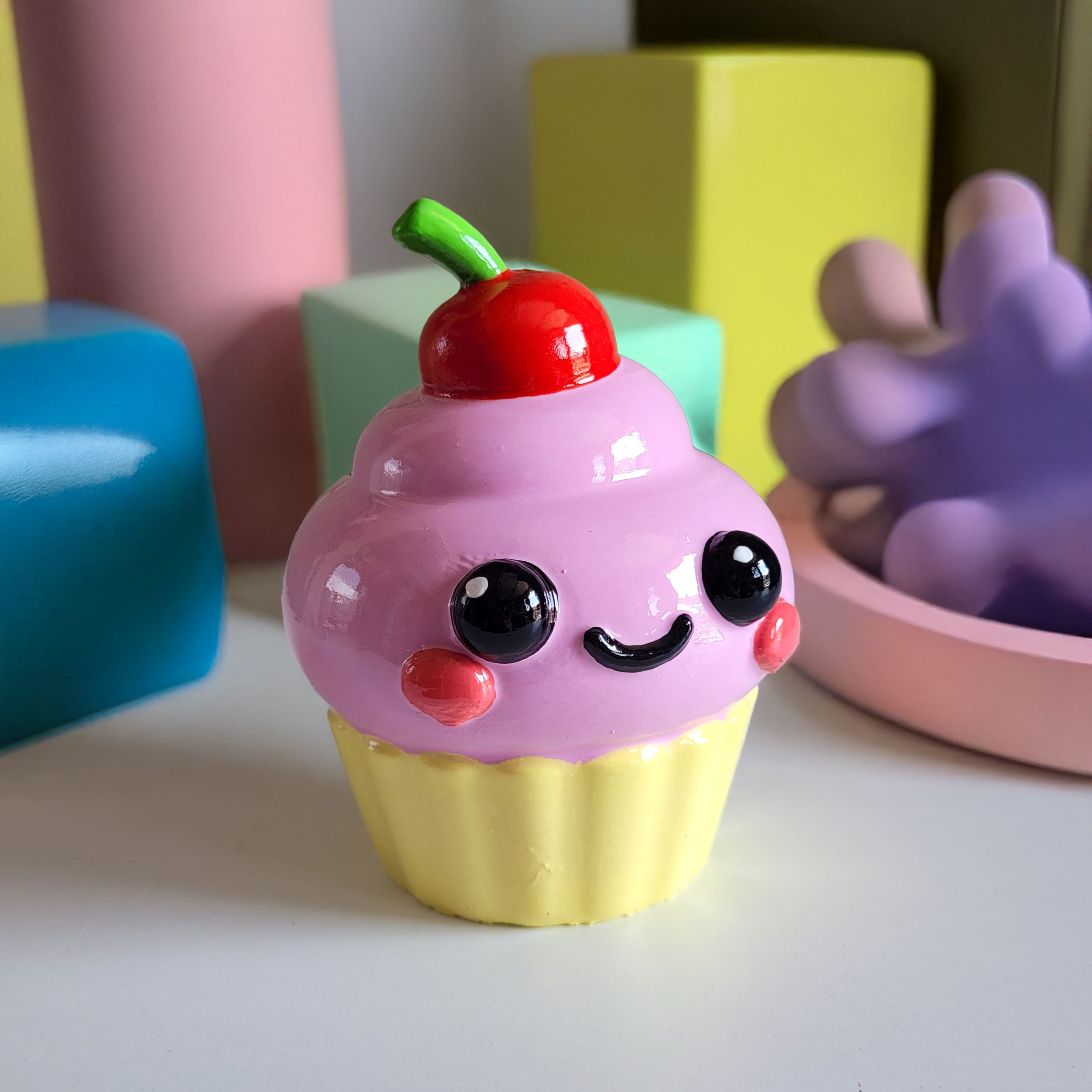 Gülümseyen Cupcake