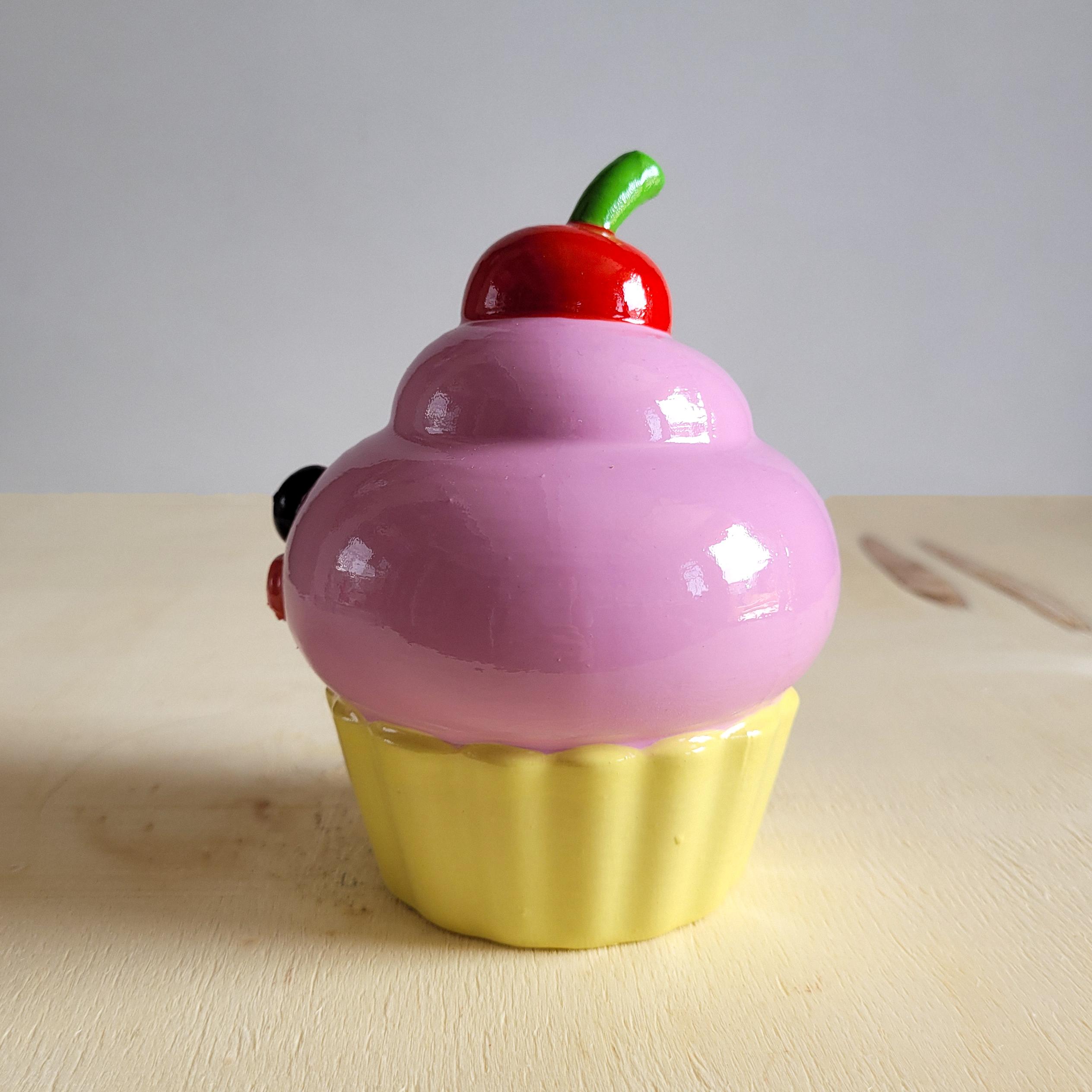 Gülümseyen Cupcake