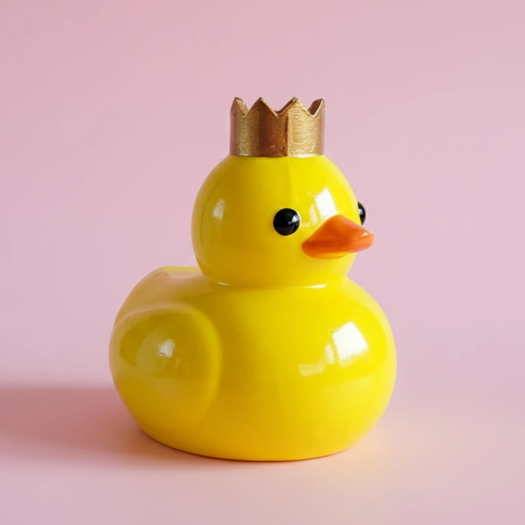 King Duck Plastik Ördek Figürü