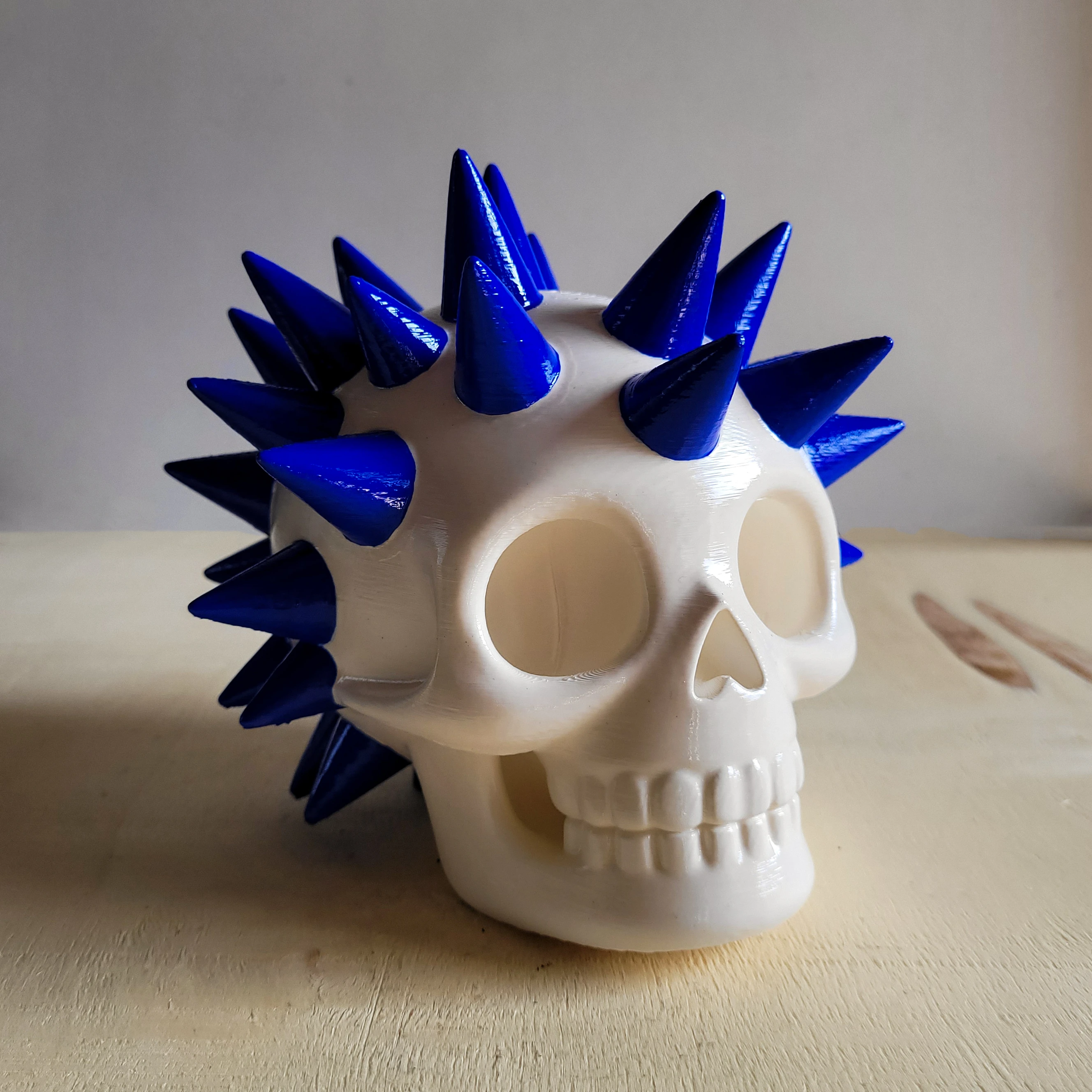 Punk Kafatası Figürü