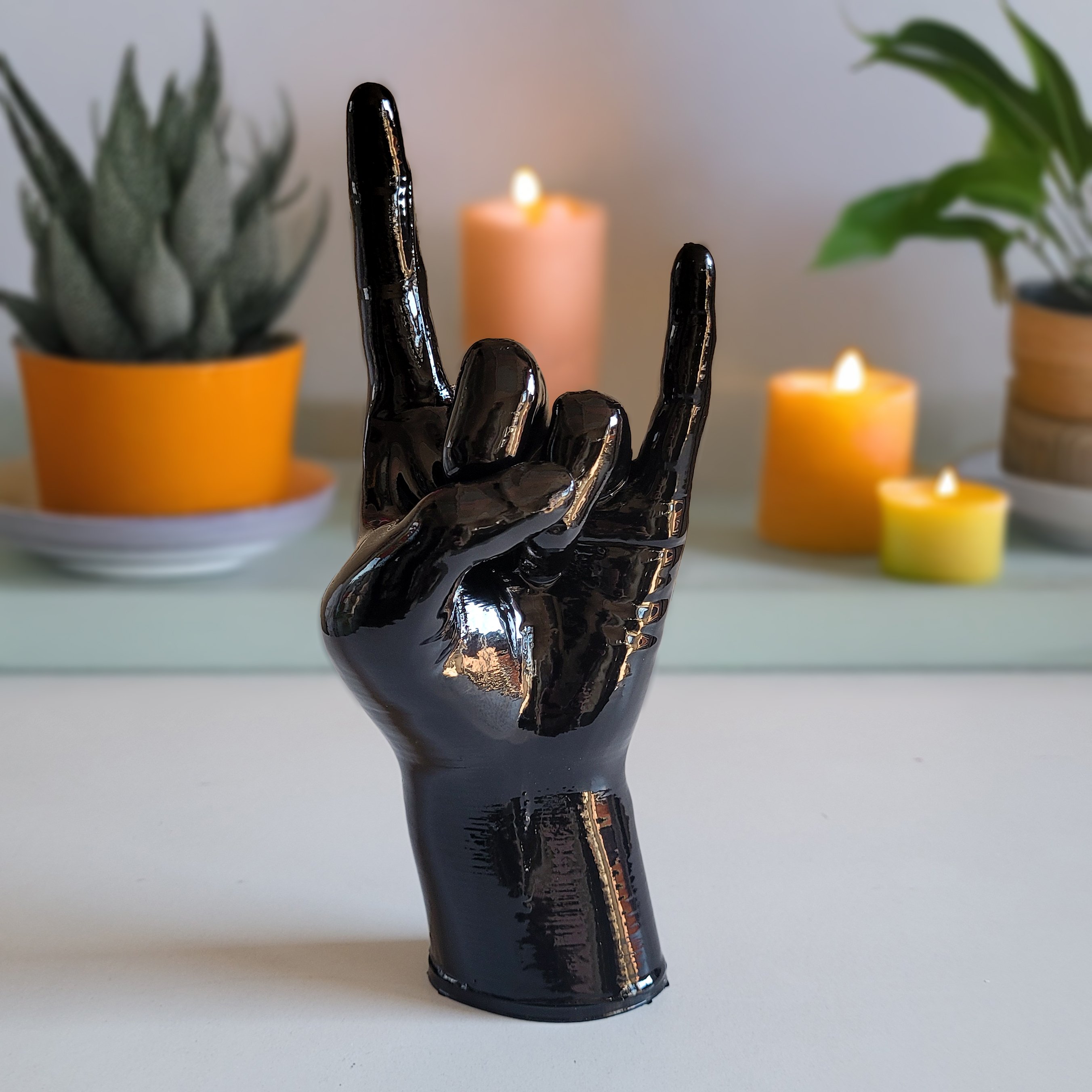 Rock El Figürü v2 - Black