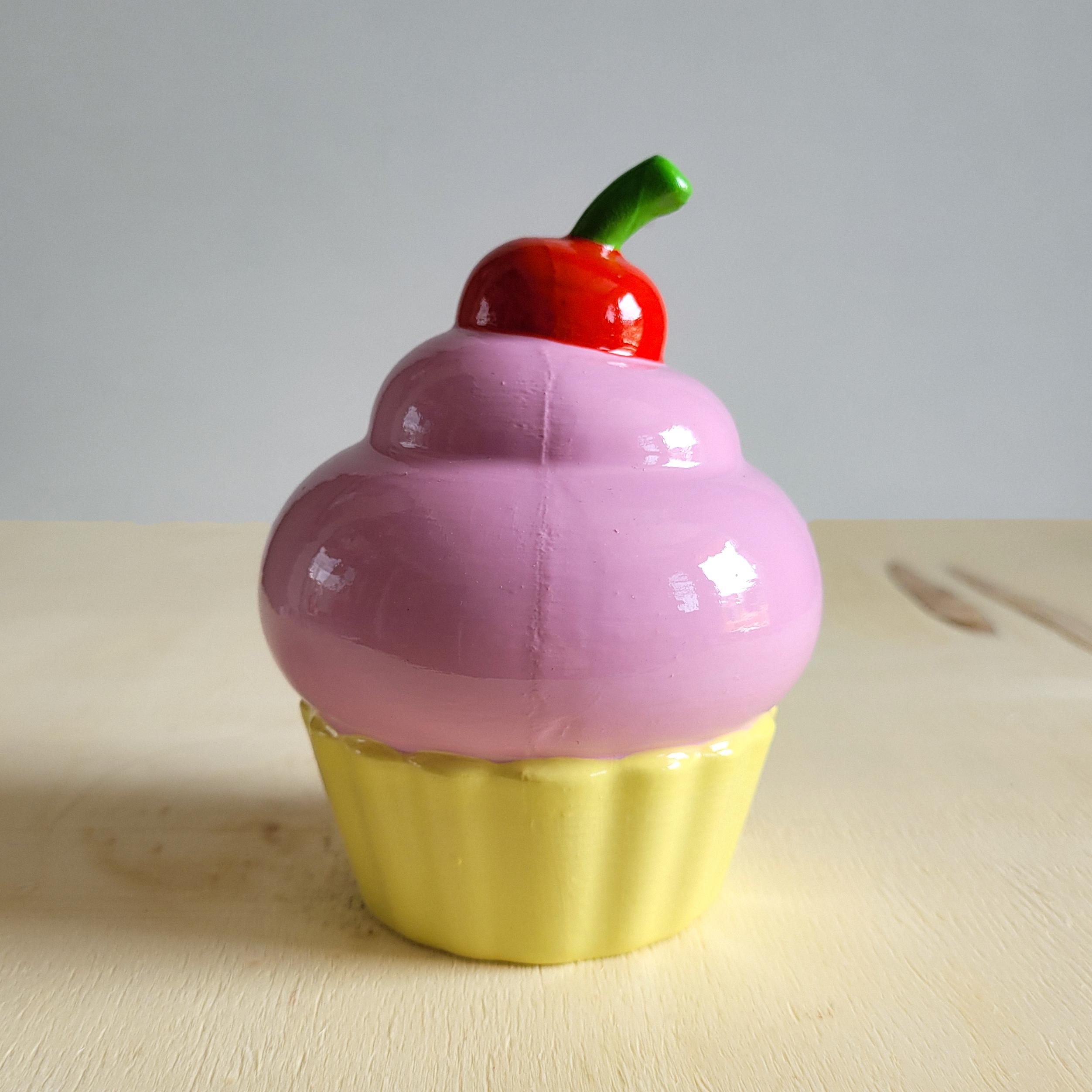 Gülümseyen Cupcake