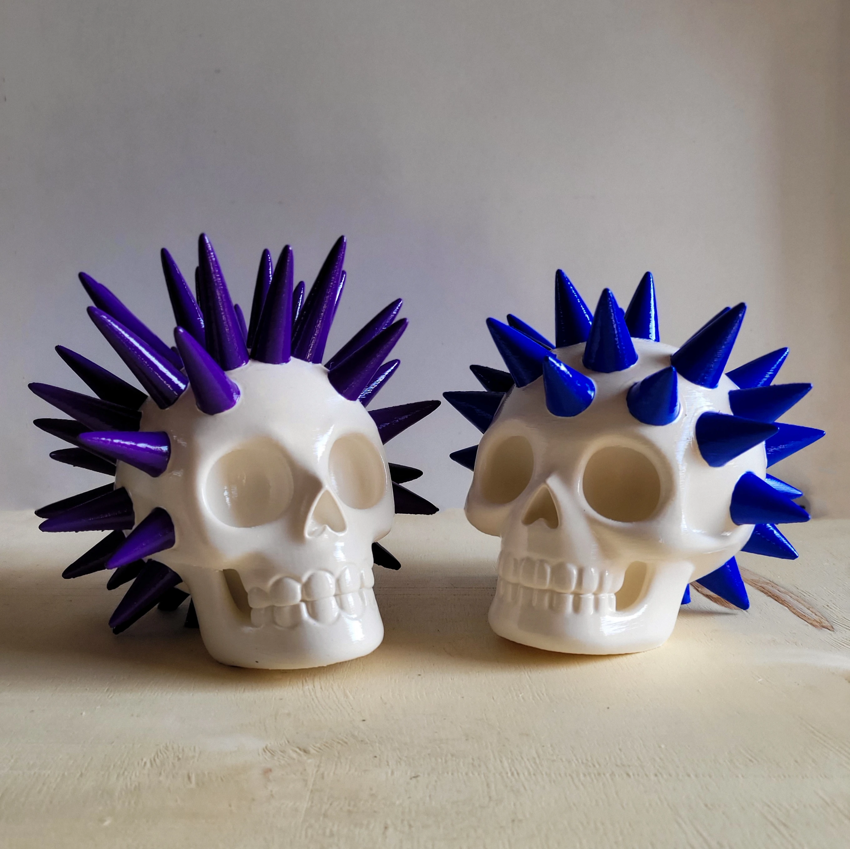 Punk Kafatası Figürü