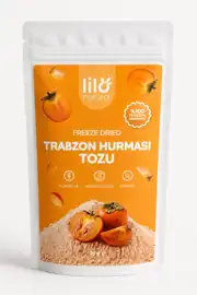 Freeze Dried Trabzon Hurması Tozu 50 g - %100 Trabzon Hurması - Dondurularak Kurutulmuş Meyve Tozu
