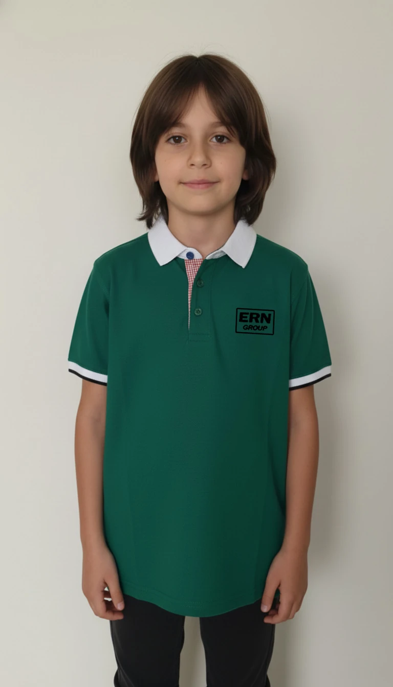 POLO YAKA T-SHİRT - YEŞİL