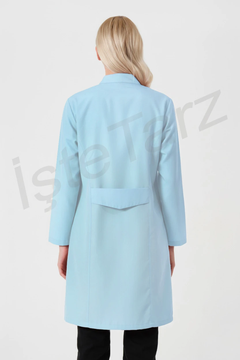 Personel Kadın İş Önlüğü - Mavi