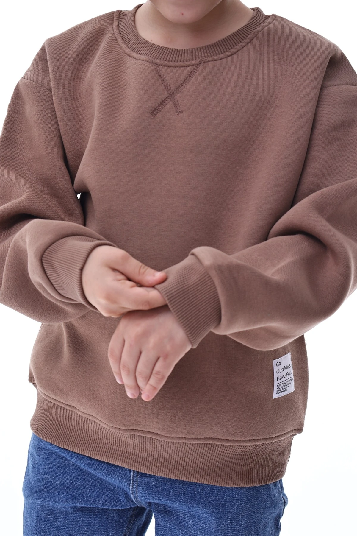 Erkek Çocuk Sweatshirt – %100 Pamuk Rahat Kalıp 5-10 Yaş