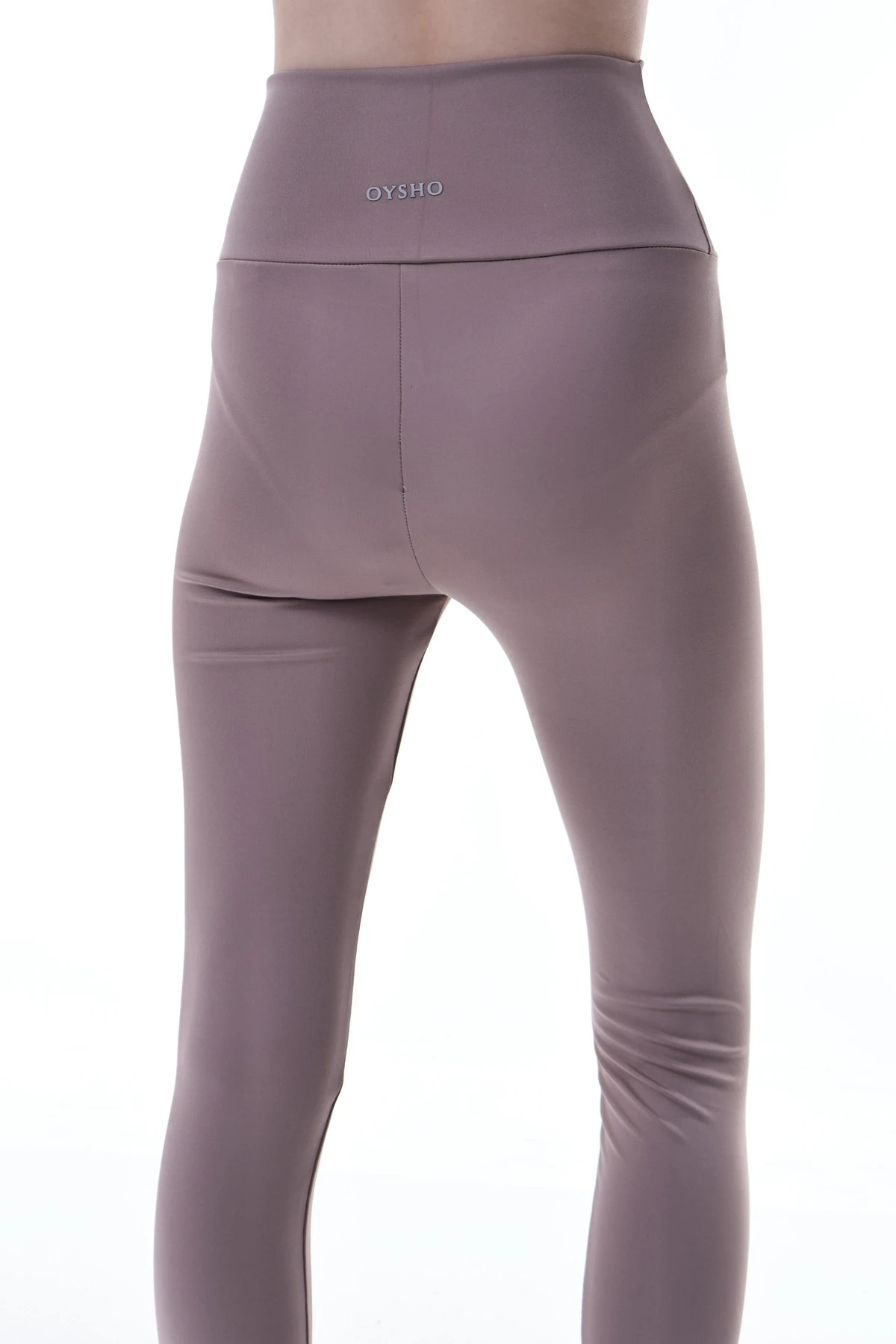 Kız Çocuk Bej Yüksek Bel Toparlayıcı Tayt – Esnek Likralı Spor Tayt 7-16 Yaş