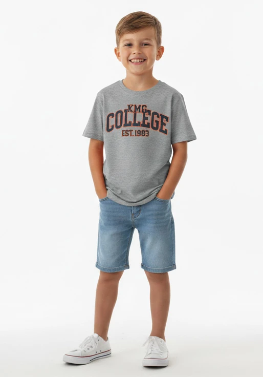 OKUL TİŞÖRT - GRİ