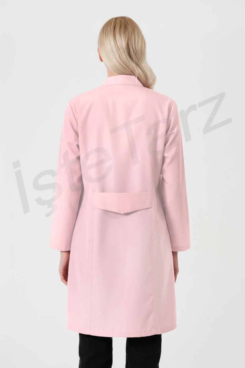 Personel Kadın İş Önlüğü - Pembe