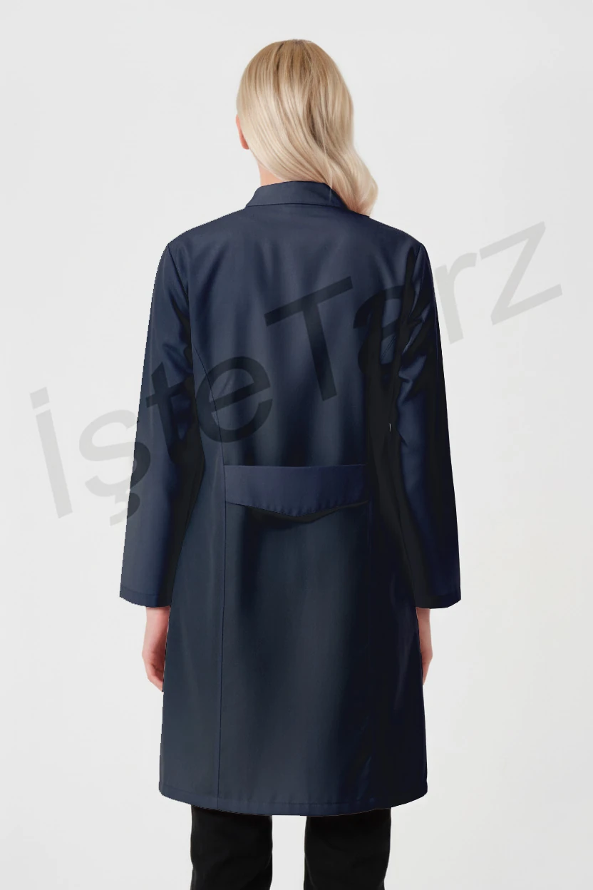 Personel Kadın İş Önlüğü - Lacivert